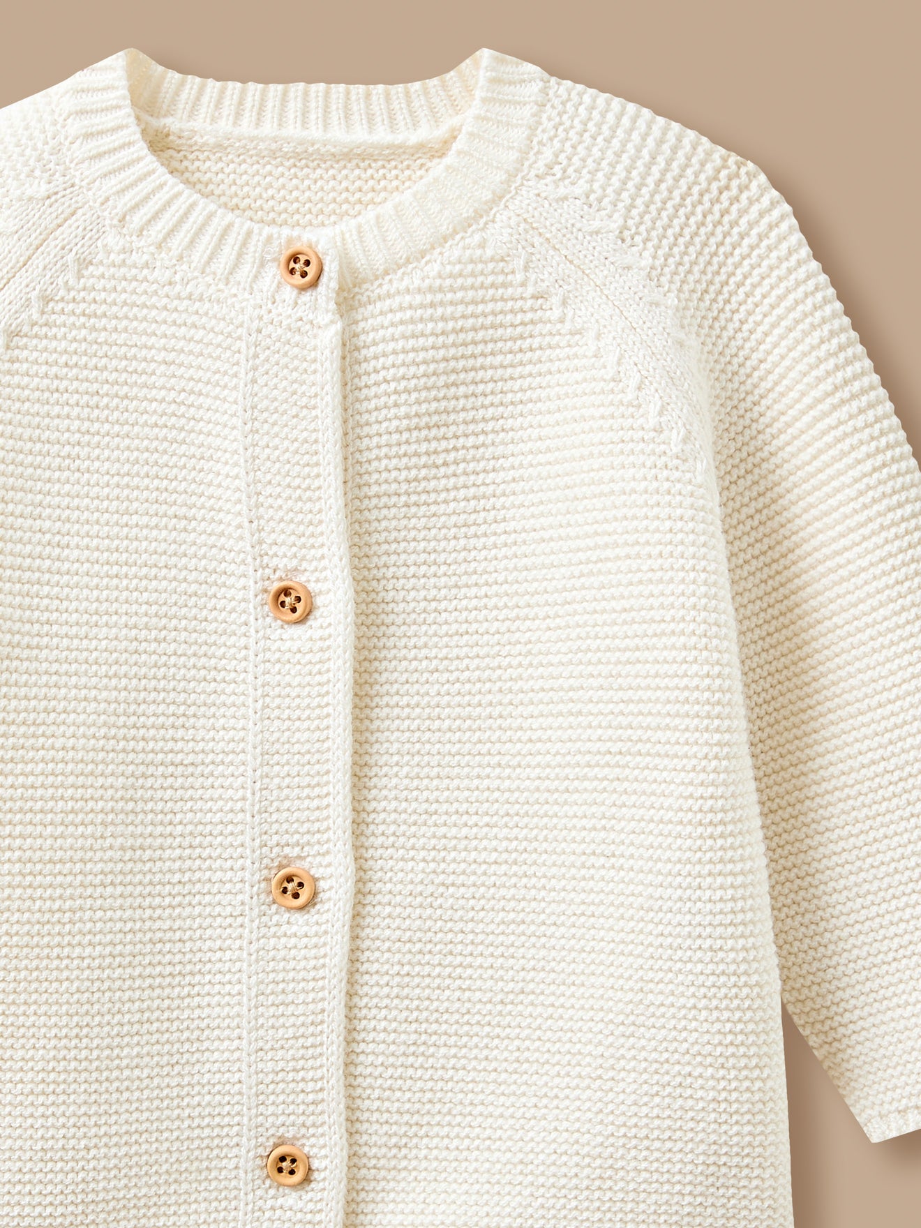BabyCardigan aus Bio-Baumwolle