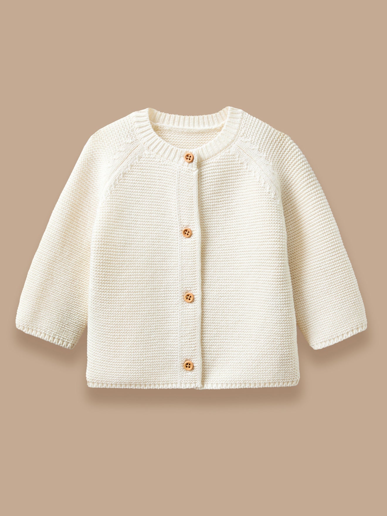 BabyCardigan aus Bio-Baumwolle