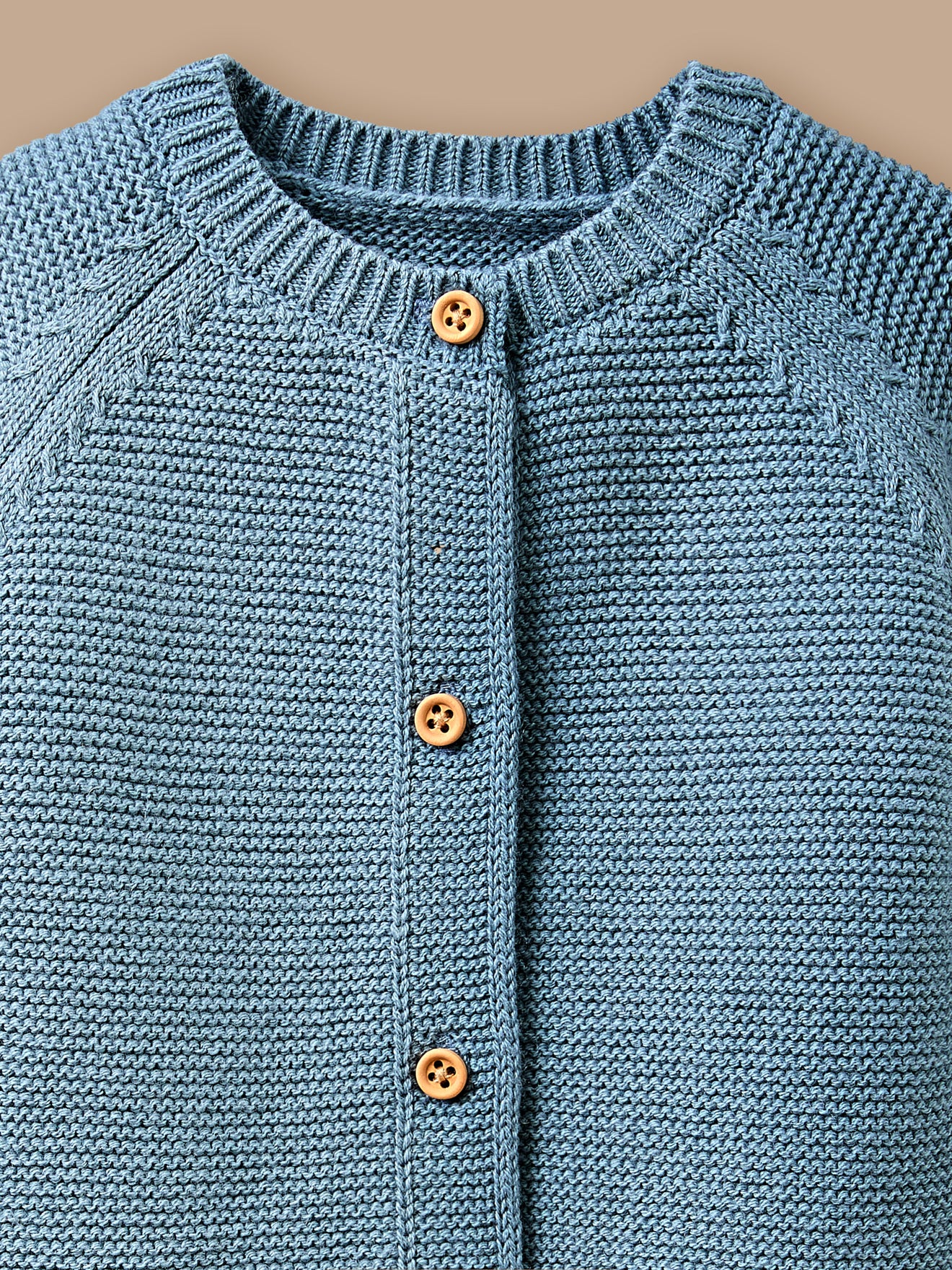 BabyCardigan aus Bio-Baumwolle
