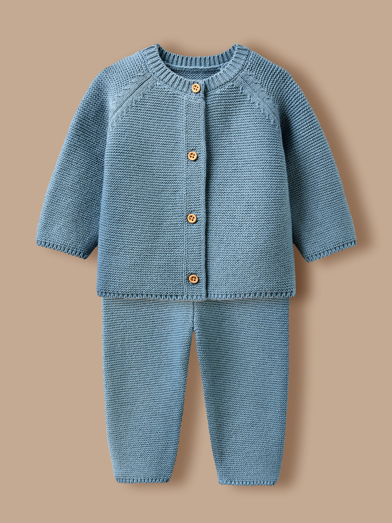 BabyCardigan aus Bio-Baumwolle