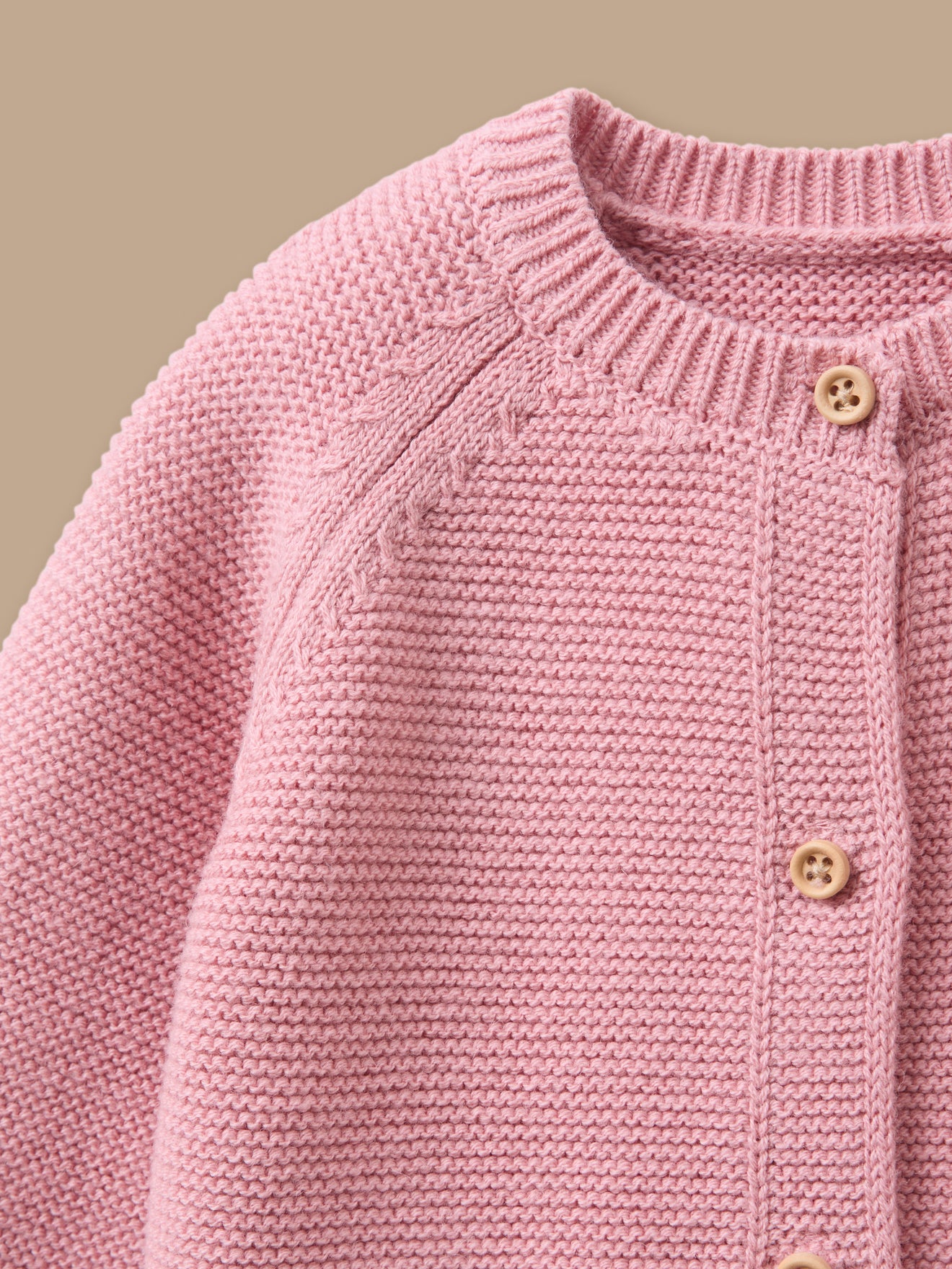 BabyCardigan aus Bio-Baumwolle