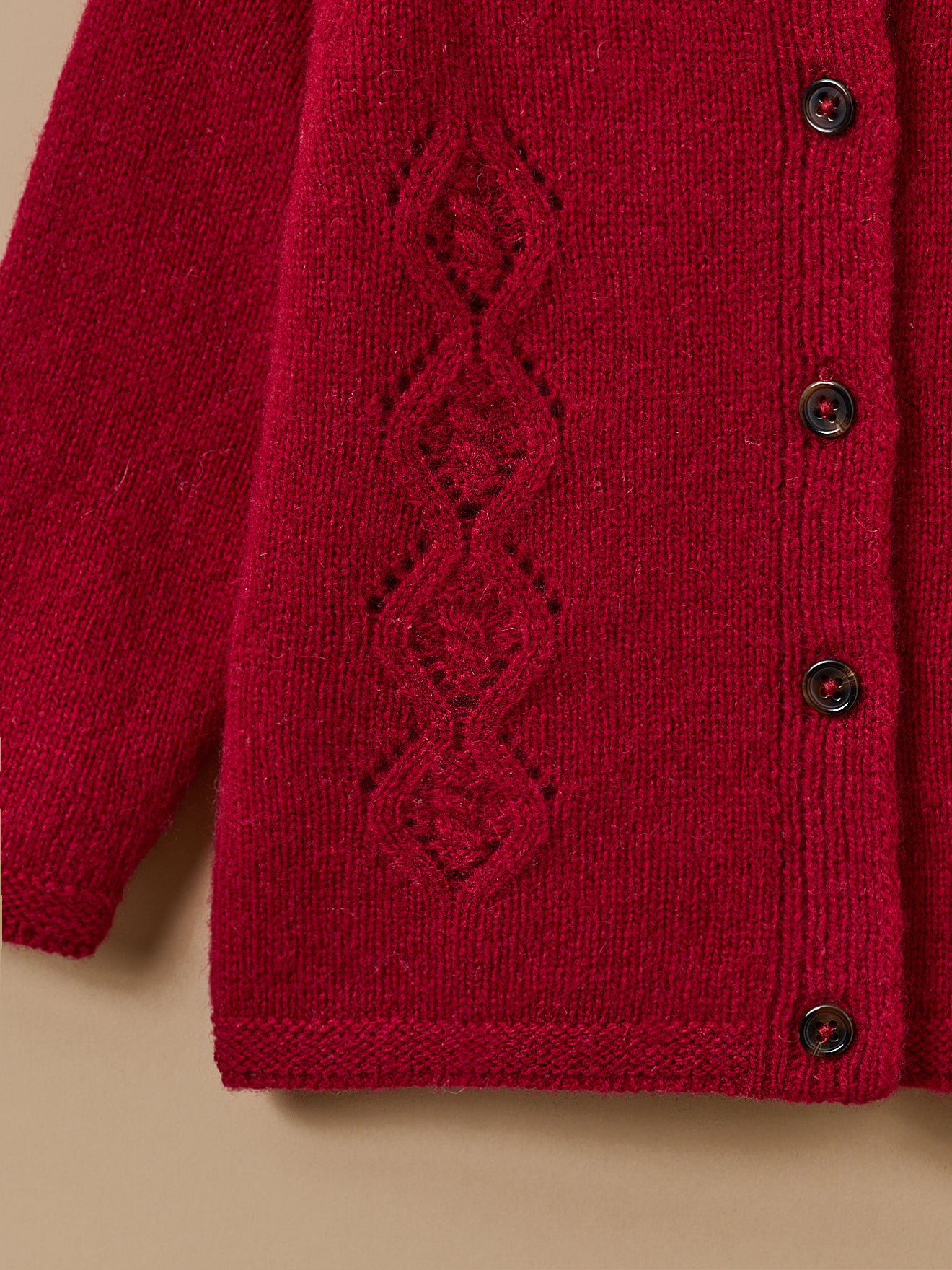 Baby-Cardigan aus Merinowolle