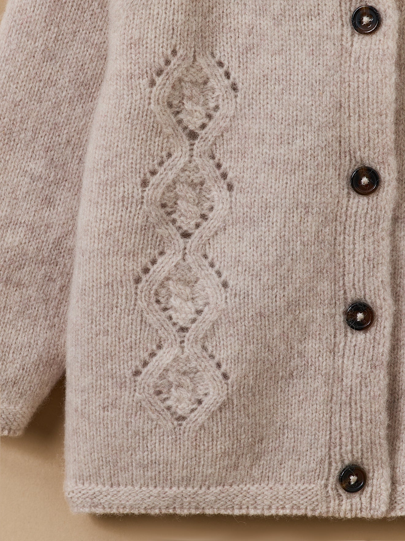 Baby-Cardigan aus Merinowolle