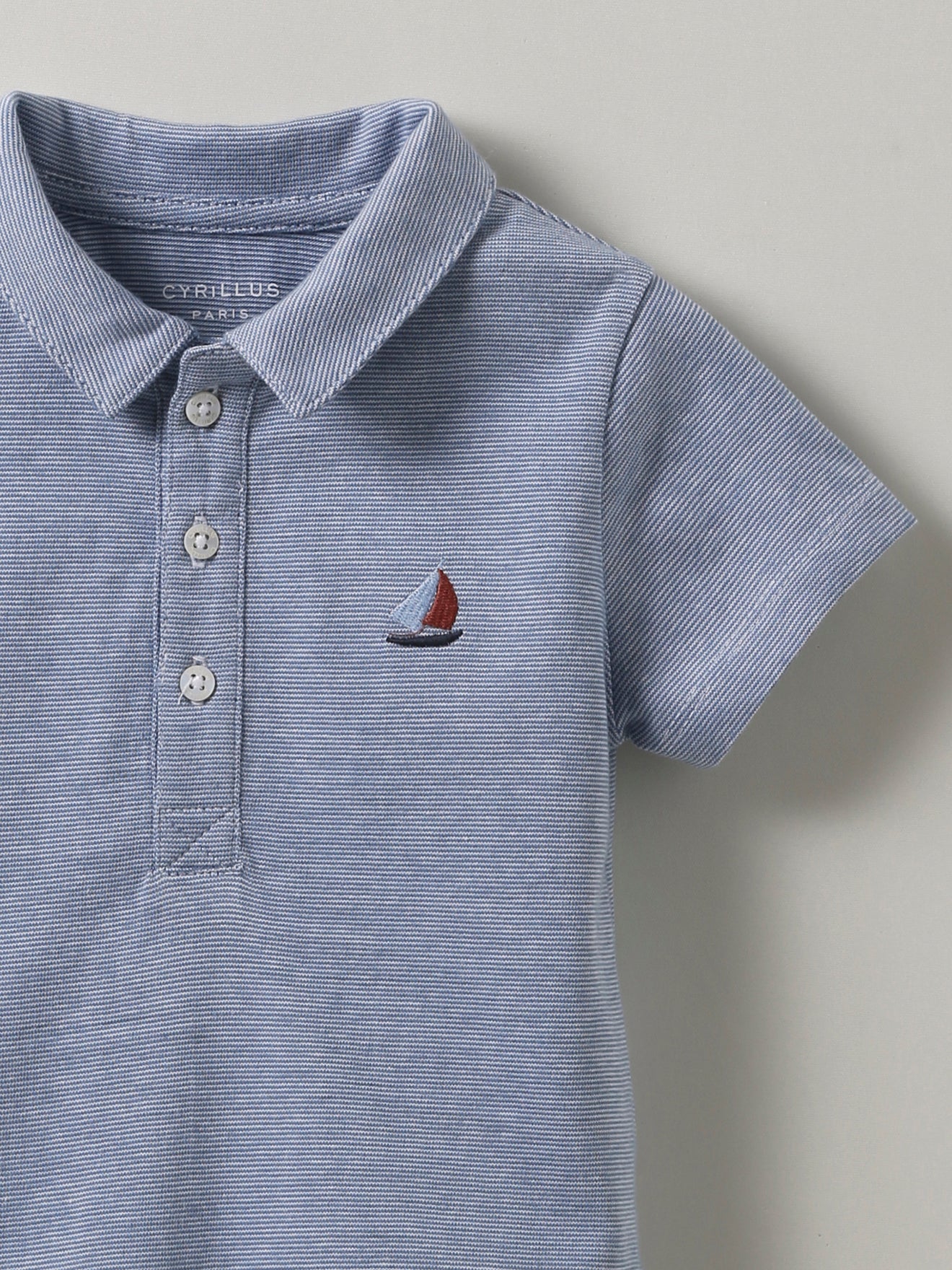 Baby-Poloshirt – Bio-Baumwolle