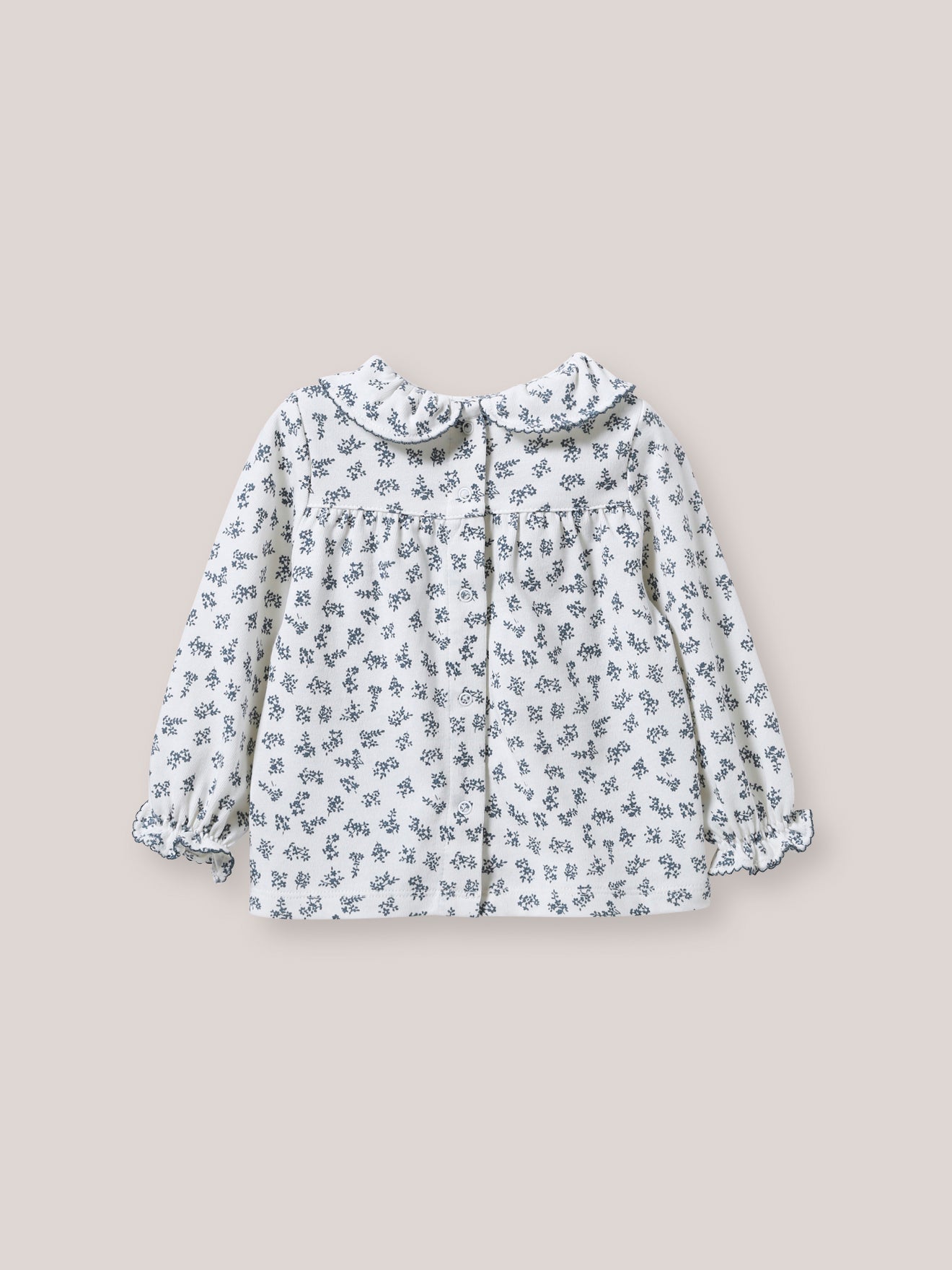 Baby-Shirt mit Druckmuster „Antoinette” – Bio-Baumwolle