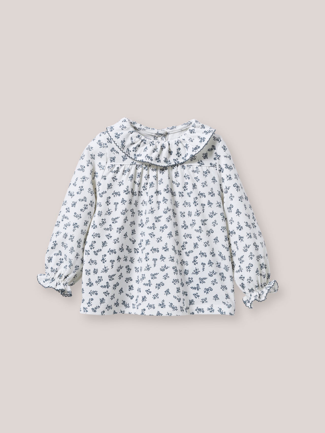 Baby-Shirt mit Druckmuster „Antoinette” – Bio-Baumwolle