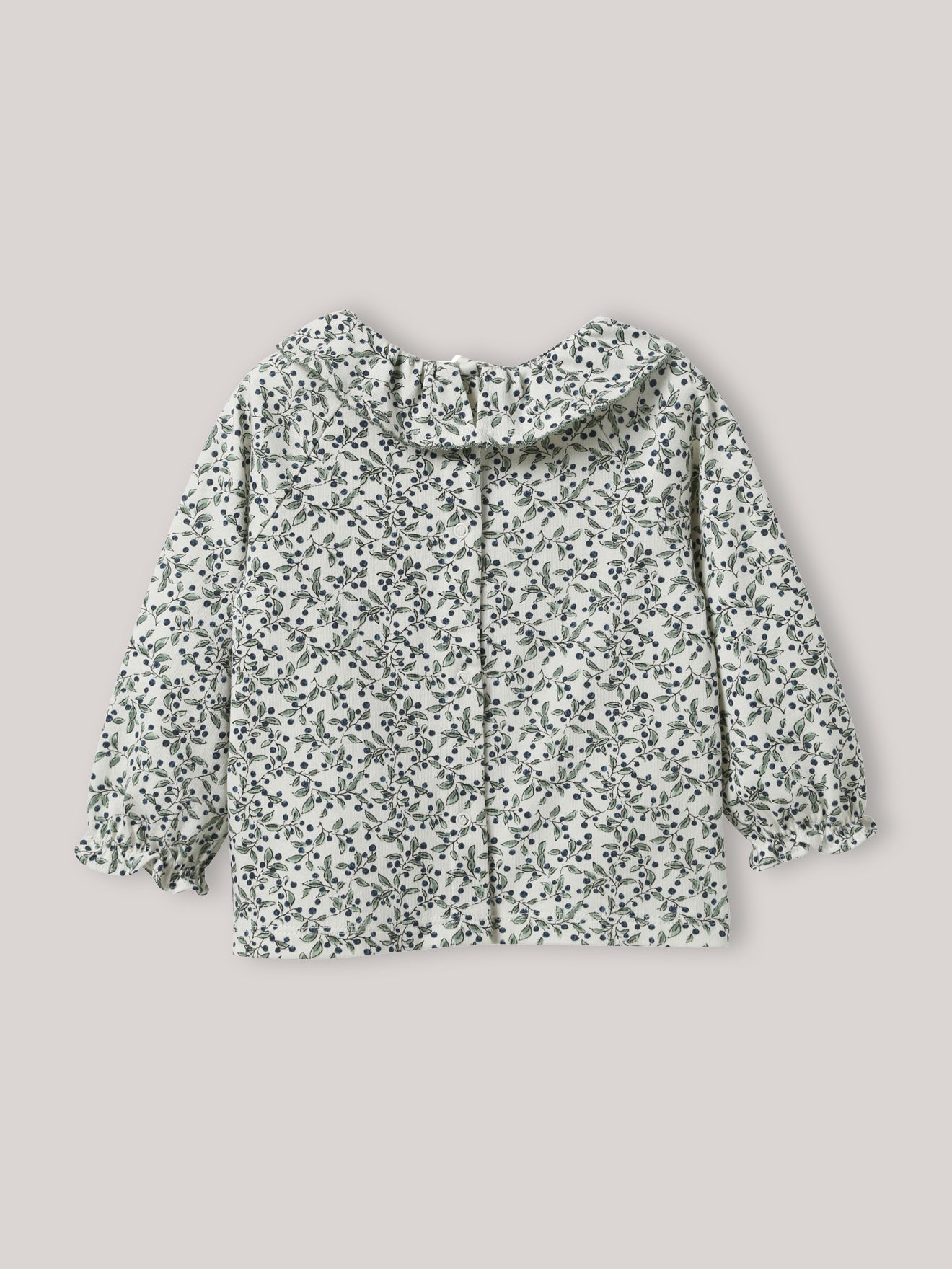 Baby-Shirt mit Druckmuster « Olivia » – Bio-Baumwolle