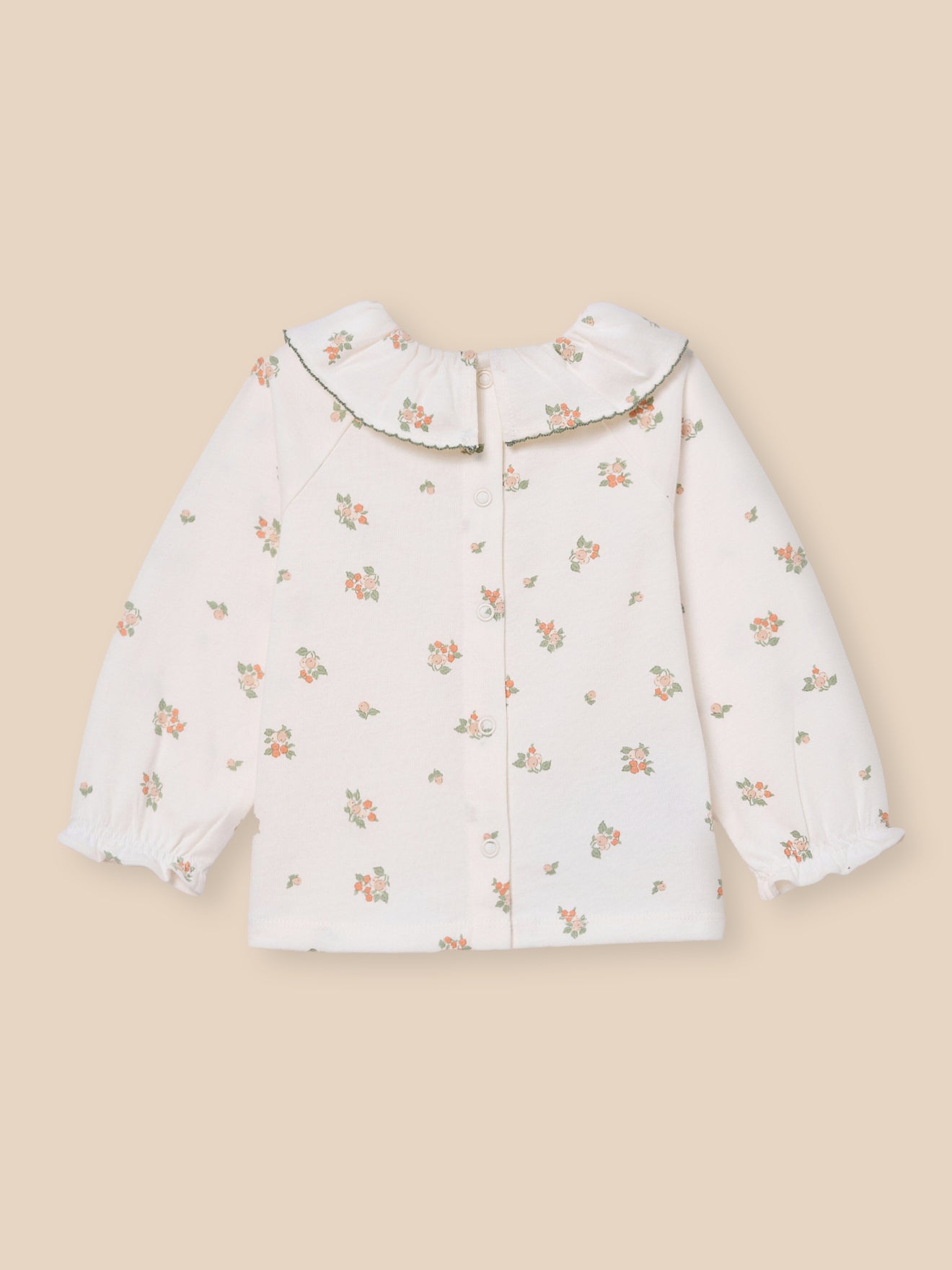 Bedrucktes T-Shirt Olivia Baby - Bio-Baumwolle