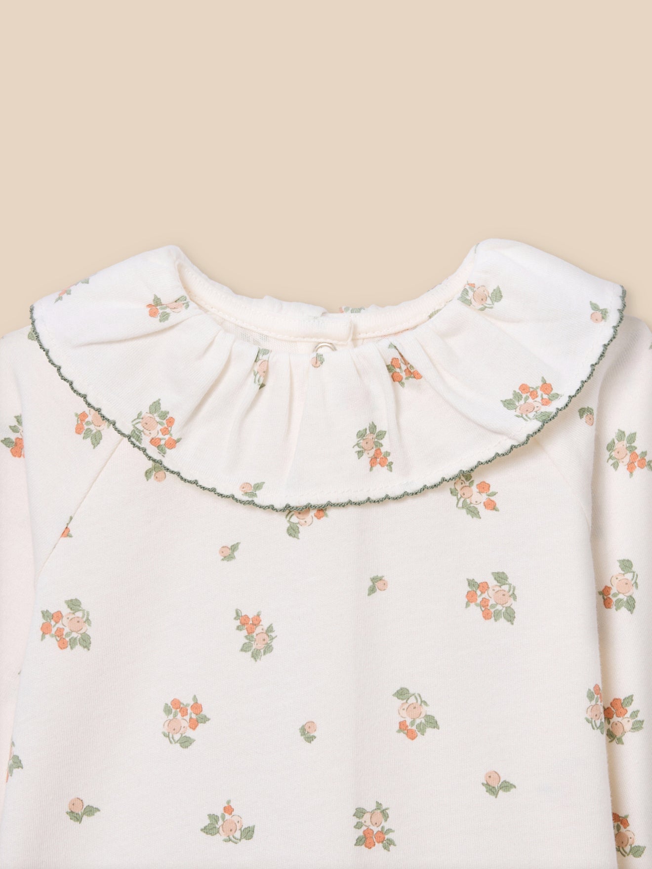 Bedrucktes T-Shirt Olivia Baby - Bio-Baumwolle