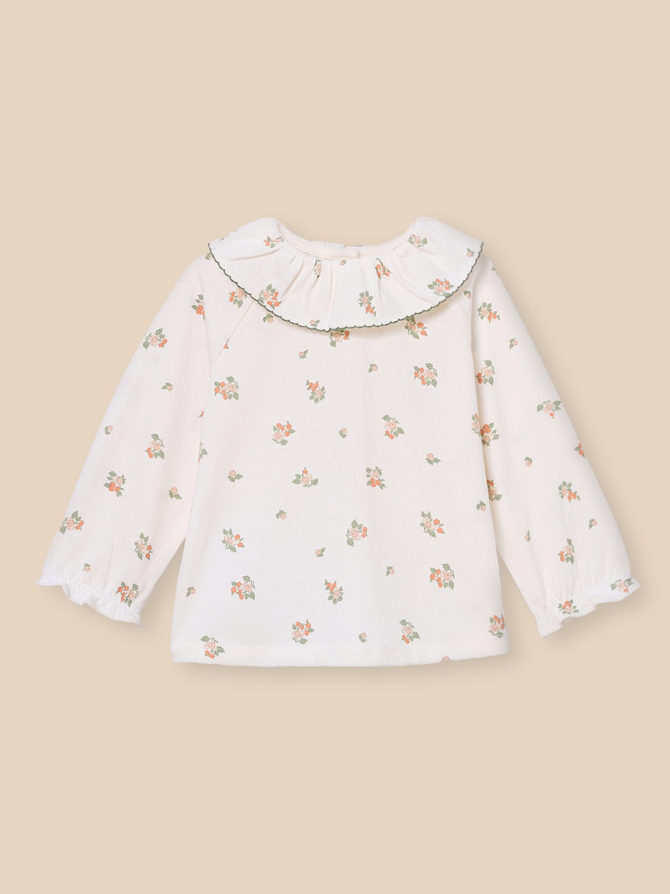 Bedrucktes T-Shirt Olivia Baby - Bio-Baumwolle