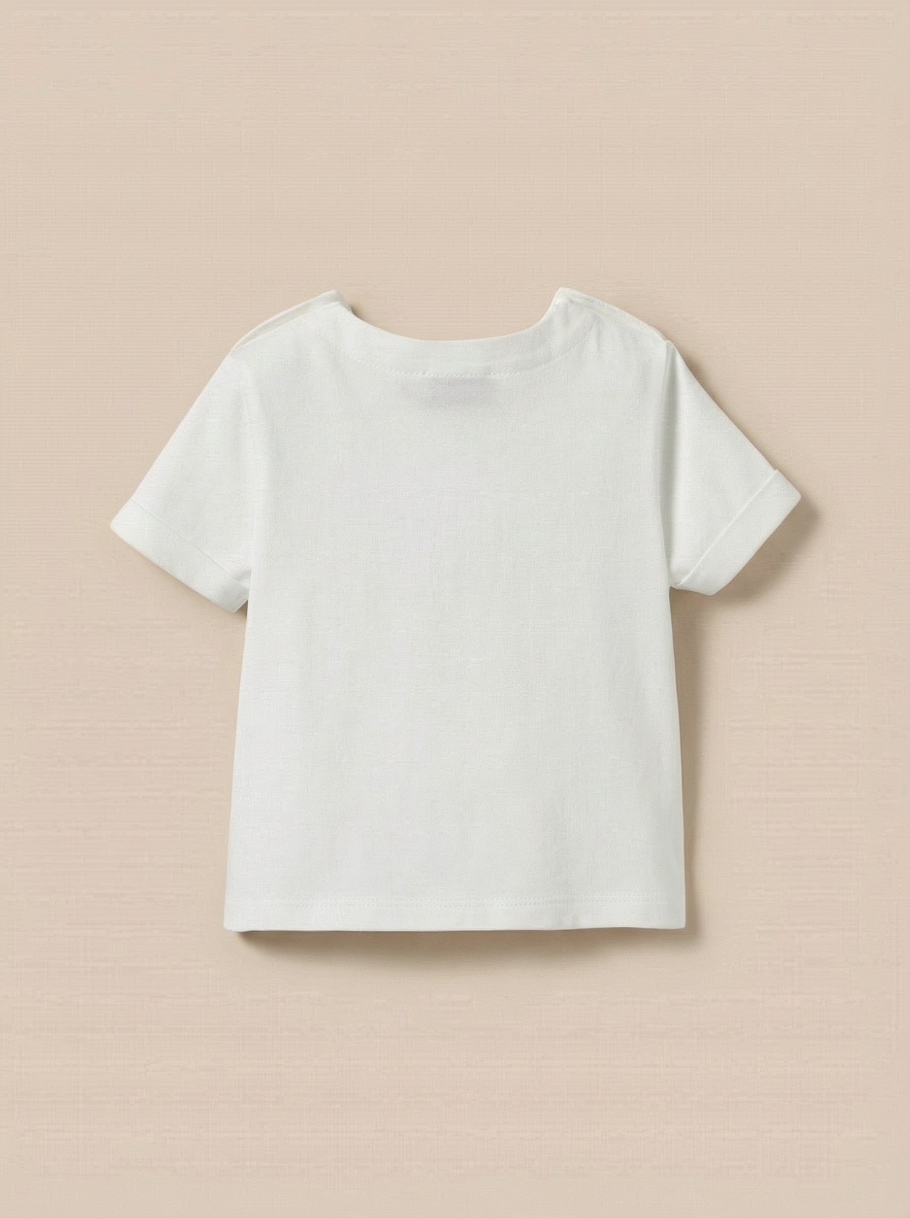 Baby T-Shirt Buchstaben aus Liberty Stoff - Bio-Baumwolle