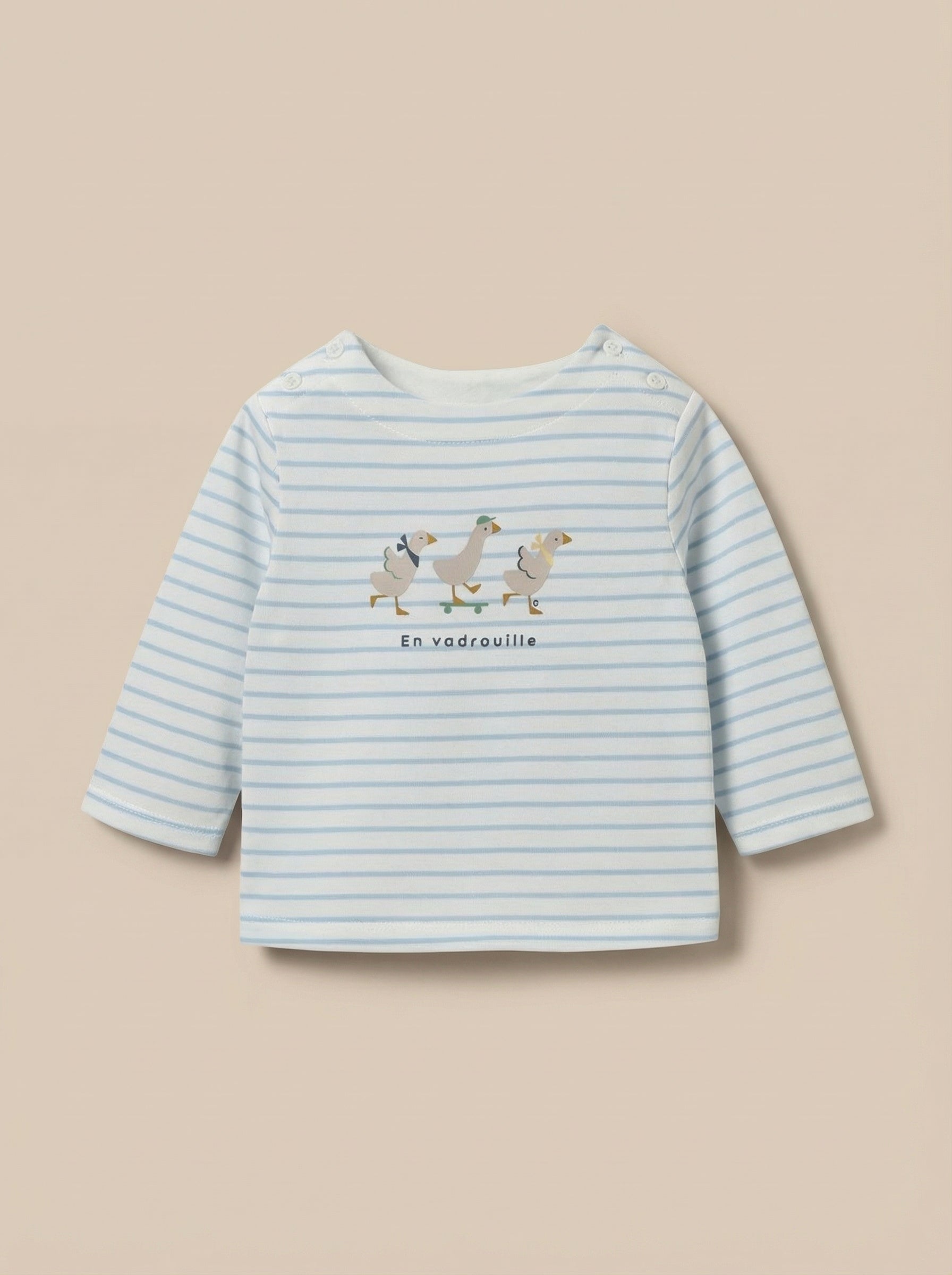 Baby Matrosenshirt - Bio-Baumwolle