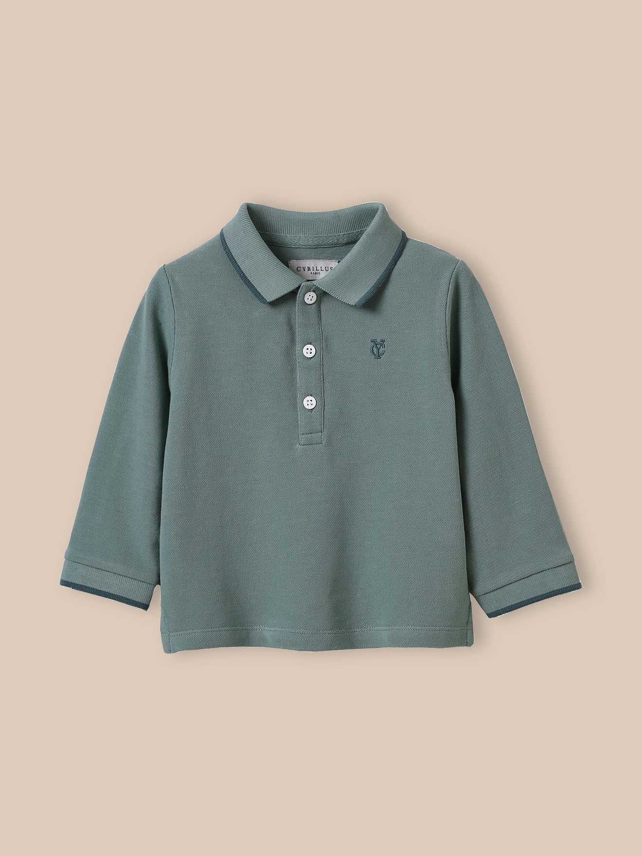 Baby-Polo aus Piqué-Strick – Bio-Baumwolle
