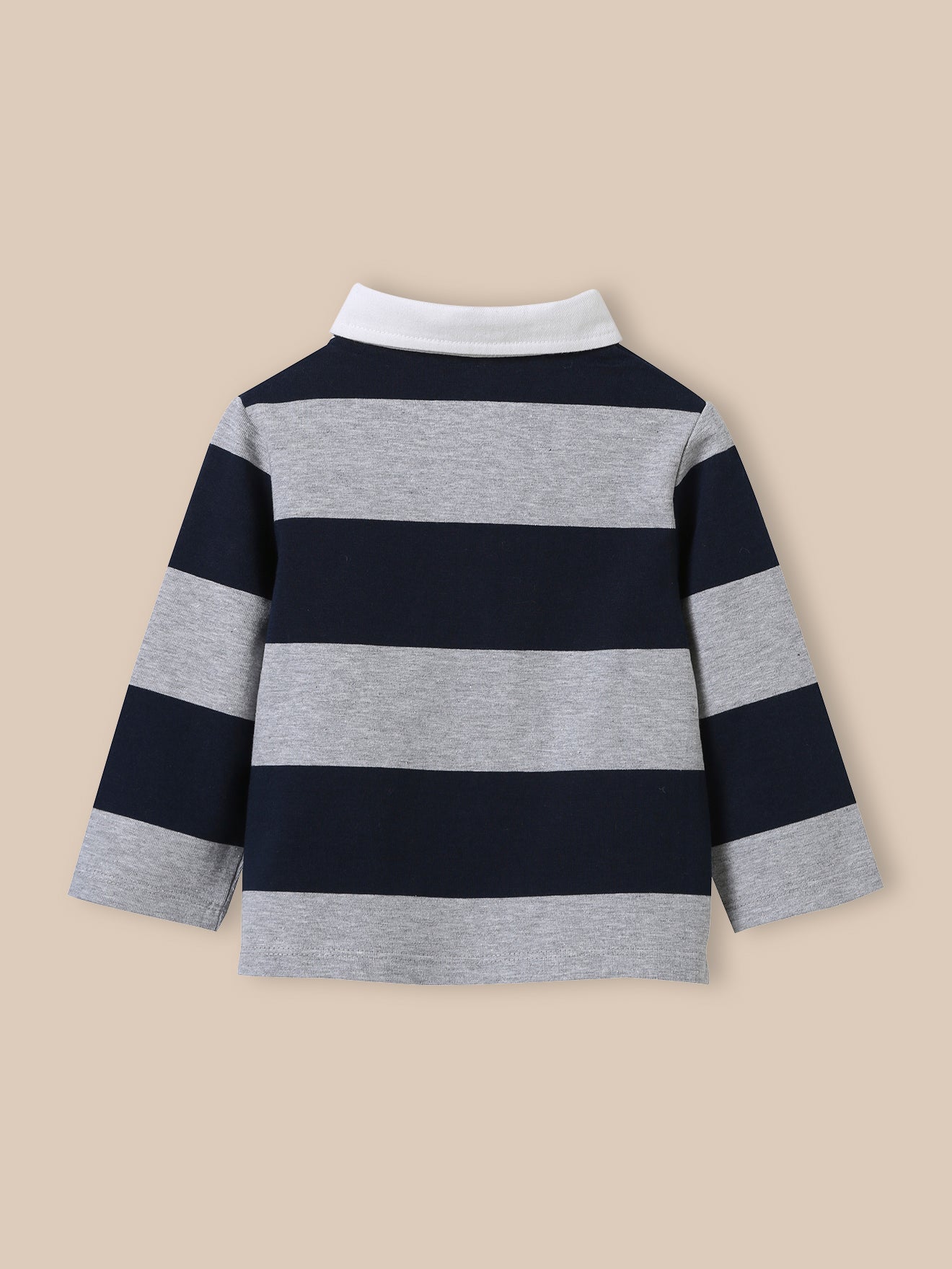 Baby-Rugbyshirt – Bio-Baumwolle