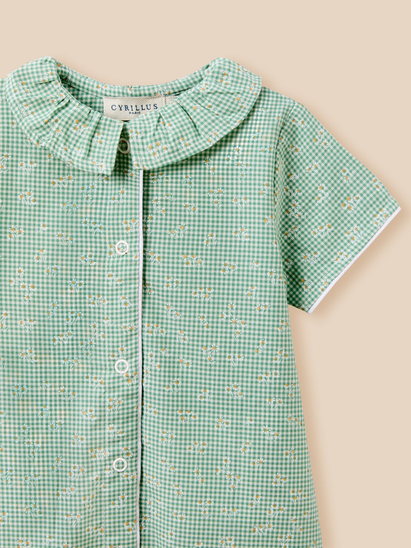 Kurzer Baby-Pyjama