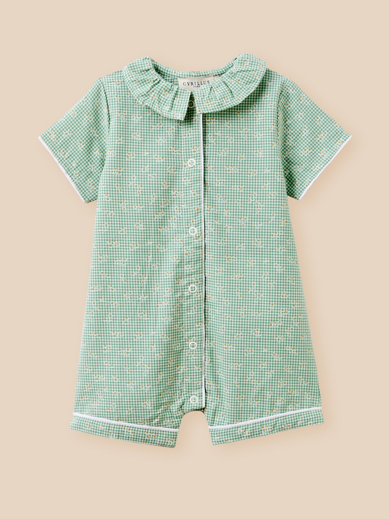 Kurzer Baby-Pyjama