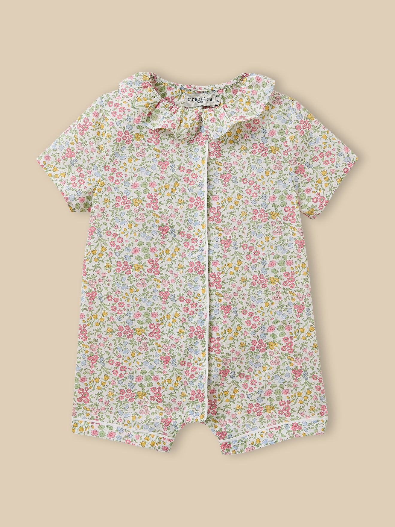 Pyjama aus Liberty-Stoff, Baby