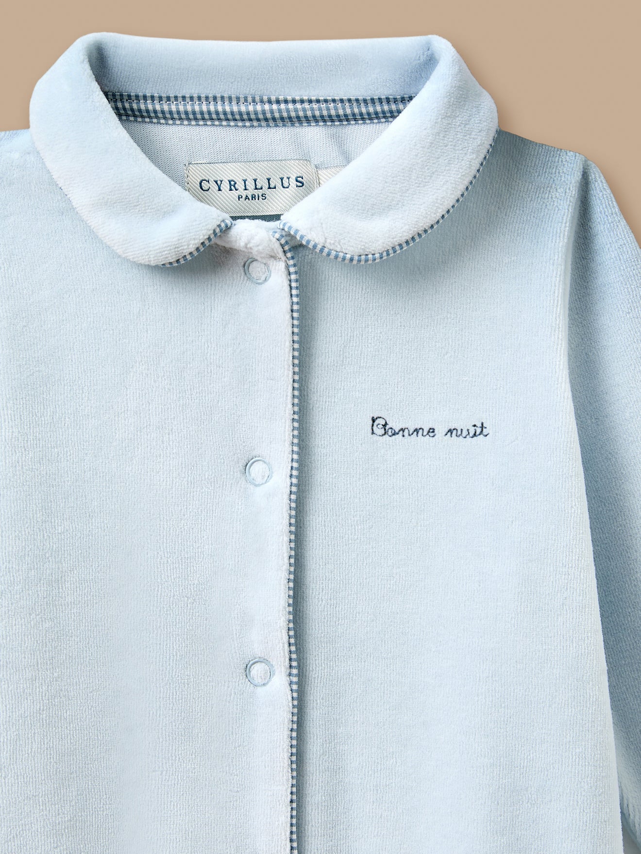 Baby-Schlafer aus Velours