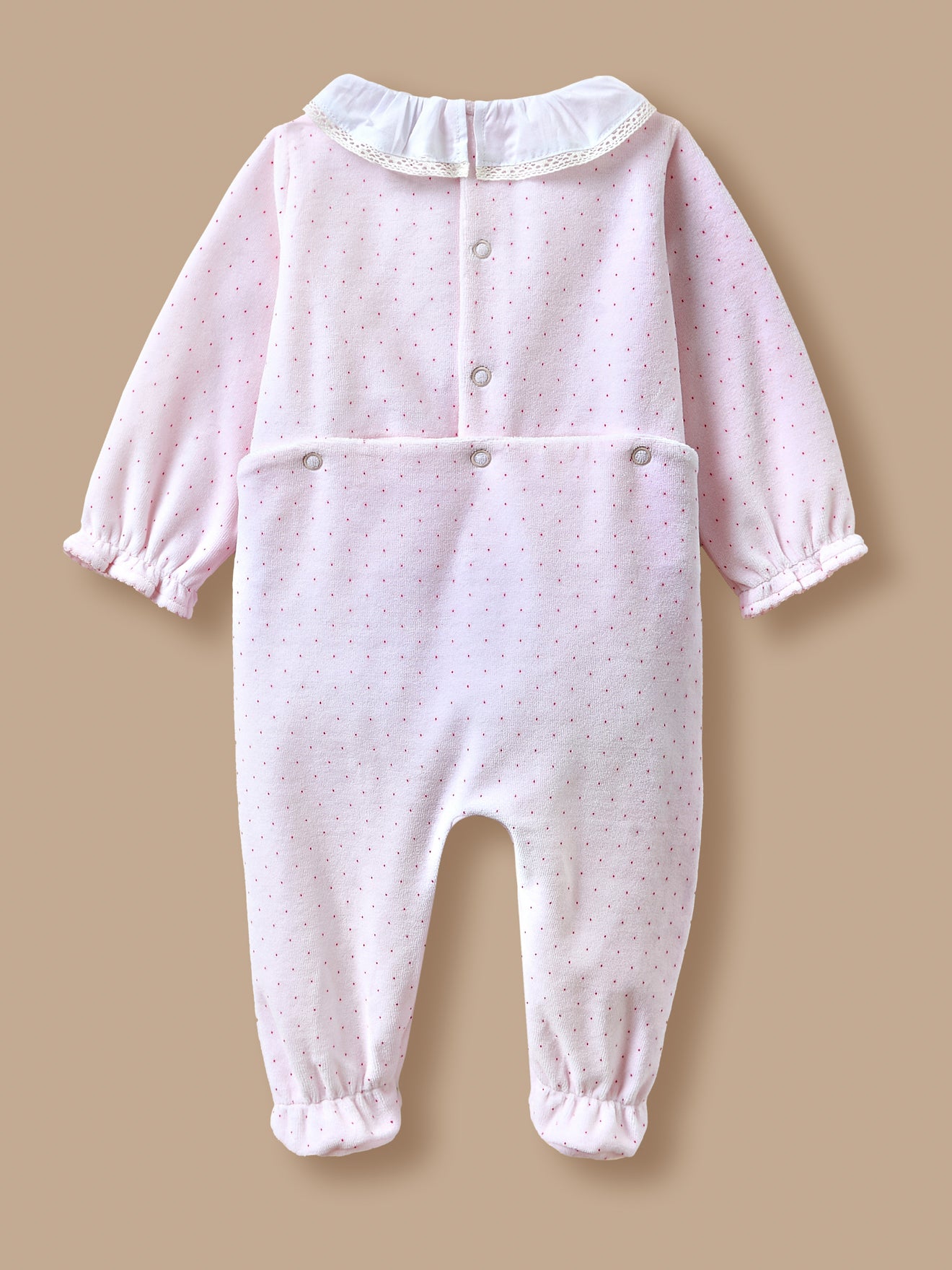 Baby-Strampler aus Samt