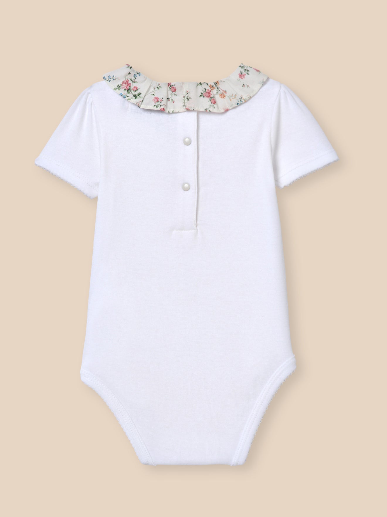 Body aus Liberty-Stoff, Baby - Biologische Baumwolle