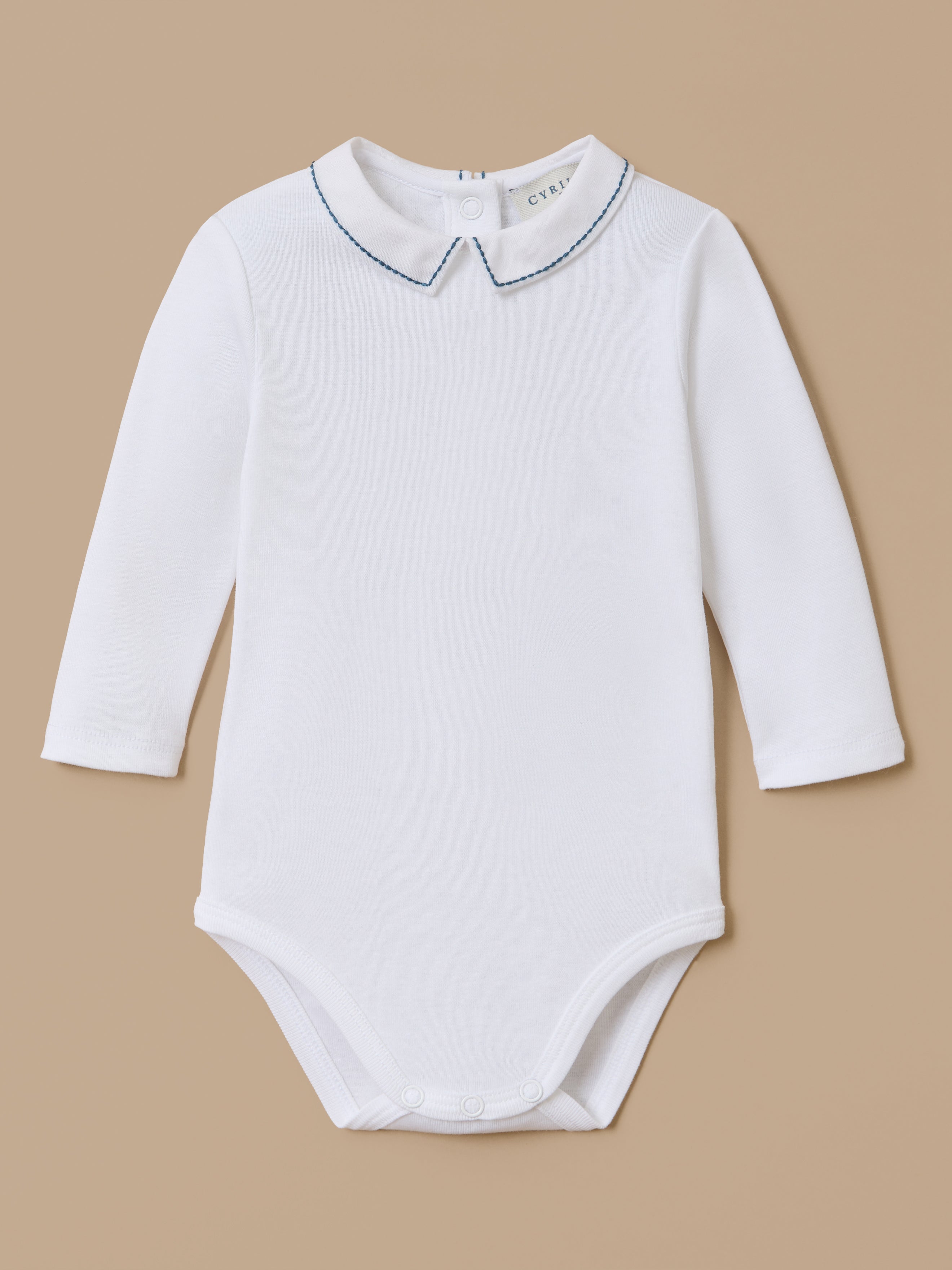 Body mit besticktem Rundhalsausschnitt Baby