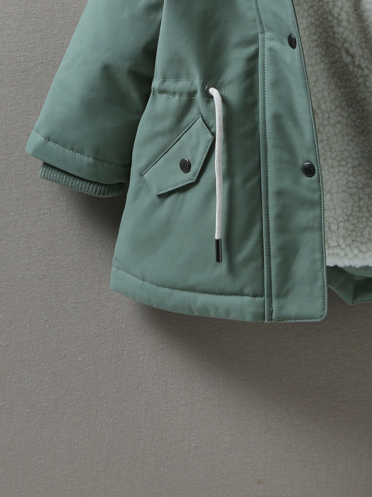 Babyparka mit Futter aus Pelzimitat