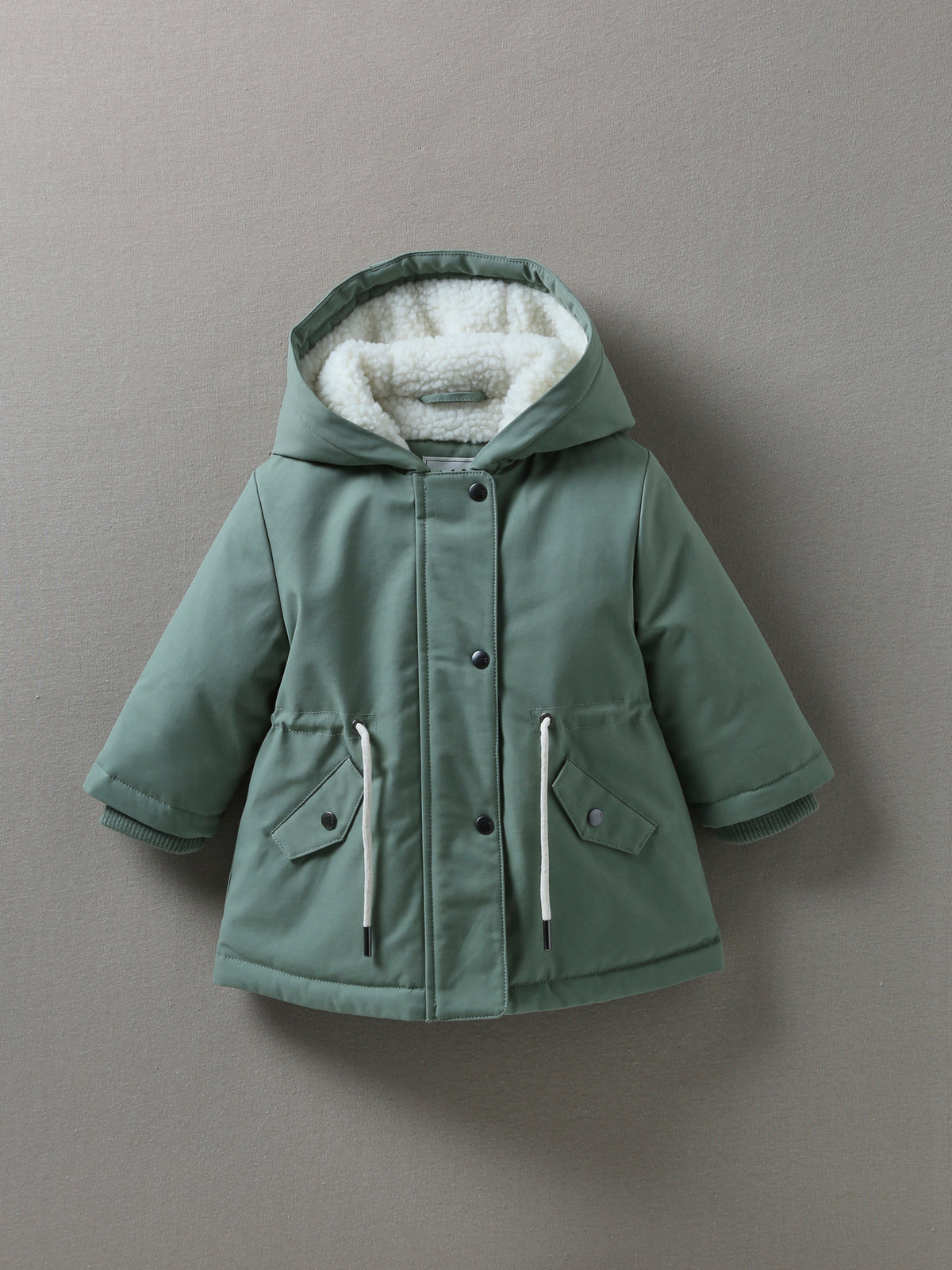 Babyparka mit Futter aus Pelzimitat