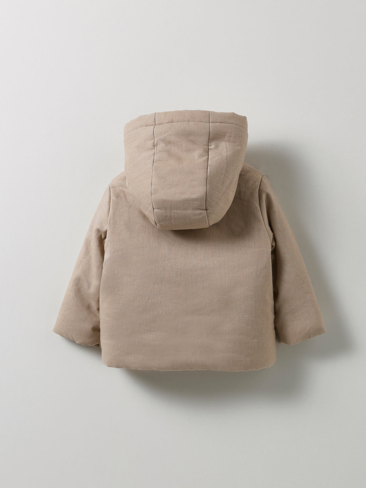 Babymantel aus Leinen und Baumwolle