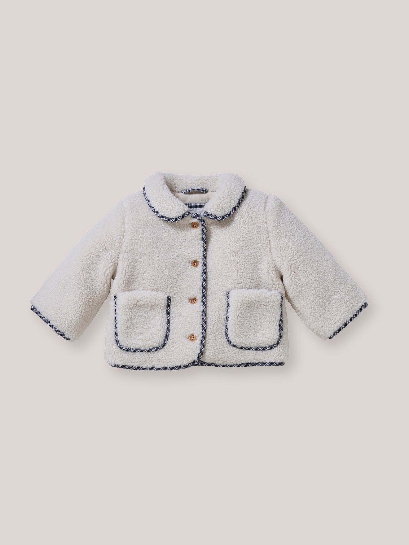 Babyjacke aus Sherpa