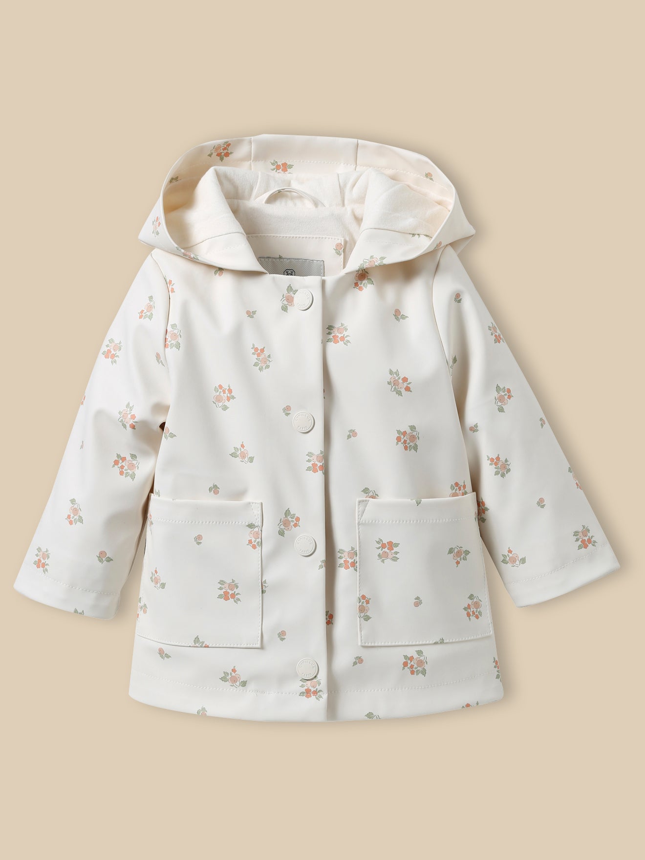 Baby-Regenmantel mit Kapuze