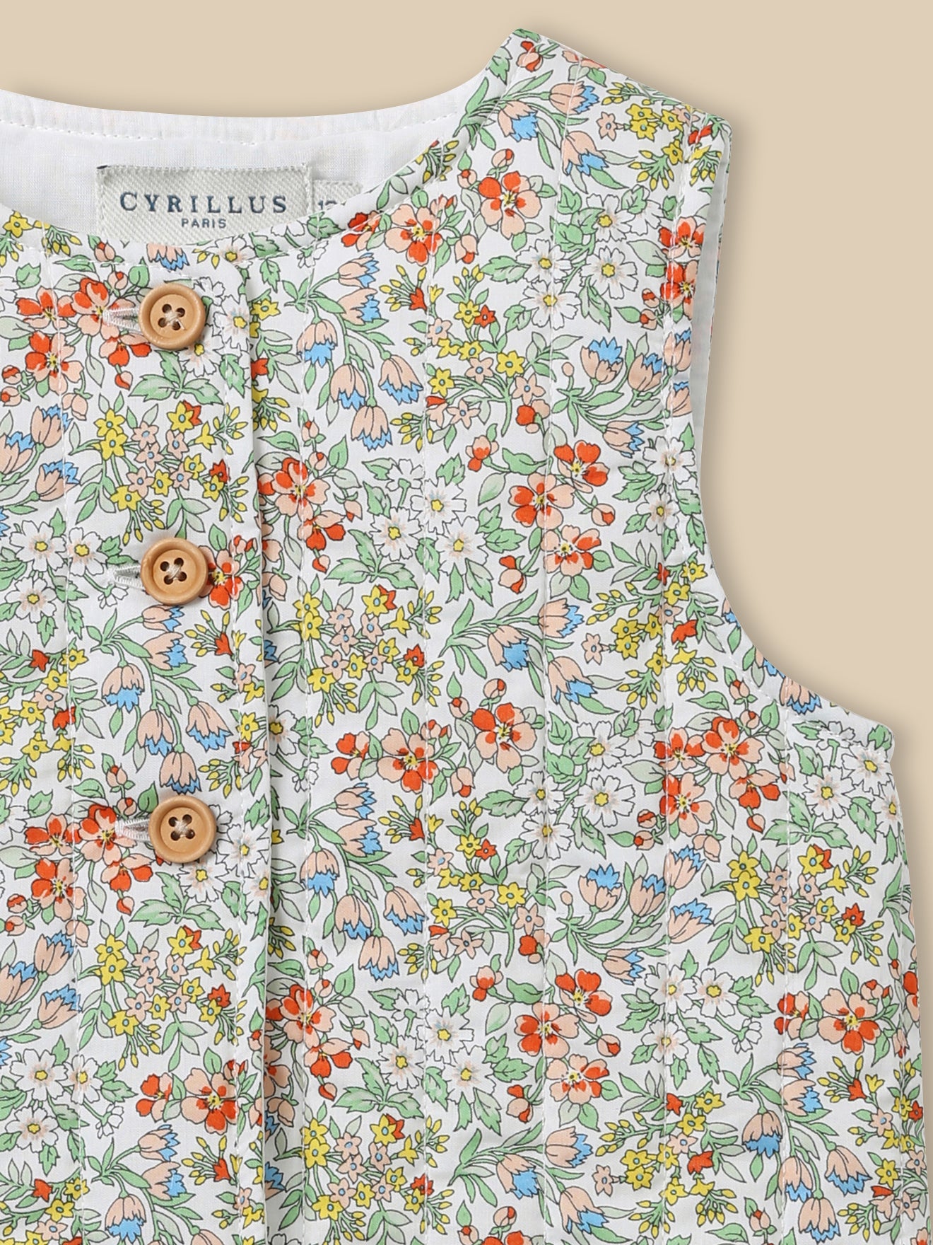 Jacke aus Liberty-Stoff, Baby