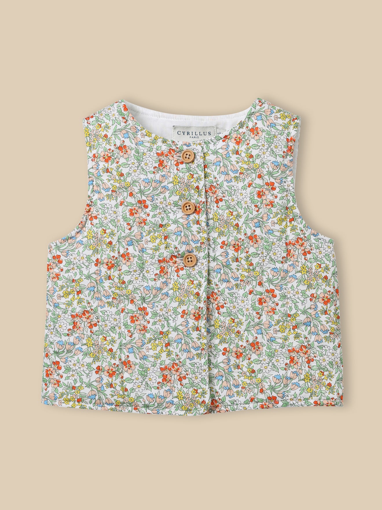 Jacke aus Liberty-Stoff, Baby