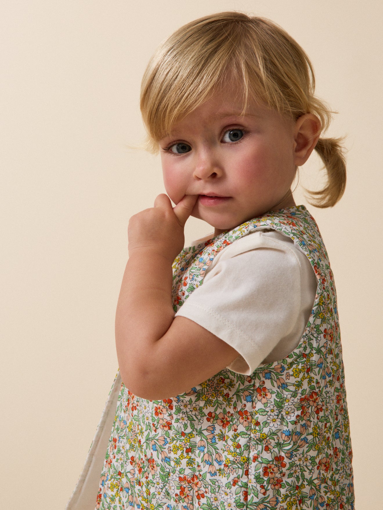 Jacke aus Liberty-Stoff, Baby