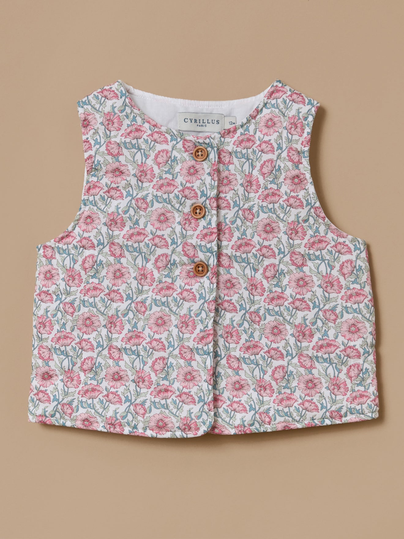 Jacke aus Liberty-Stoff, Baby