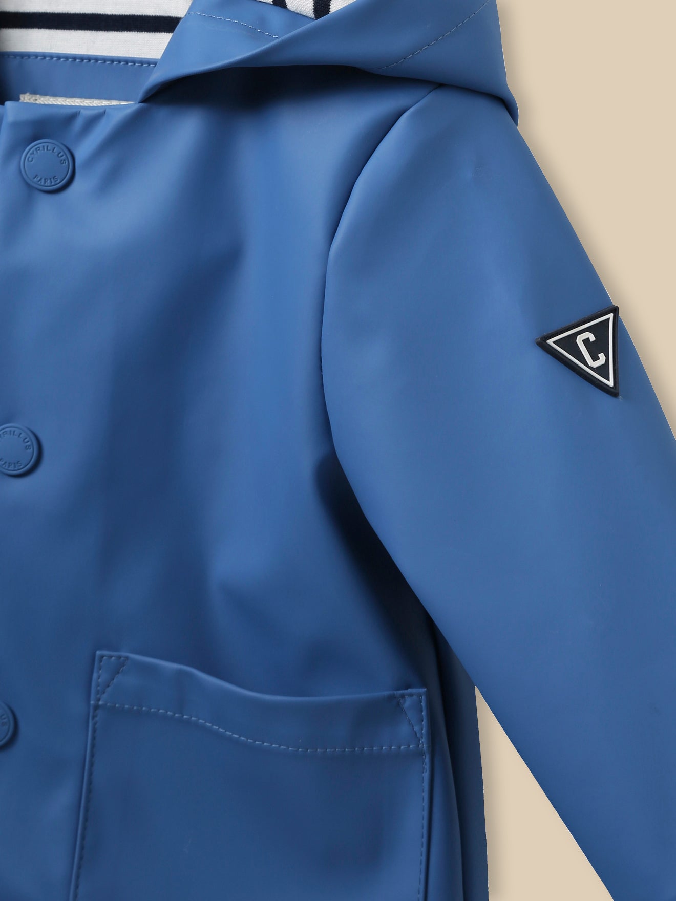Baby-Windjacke mit Kapuze
