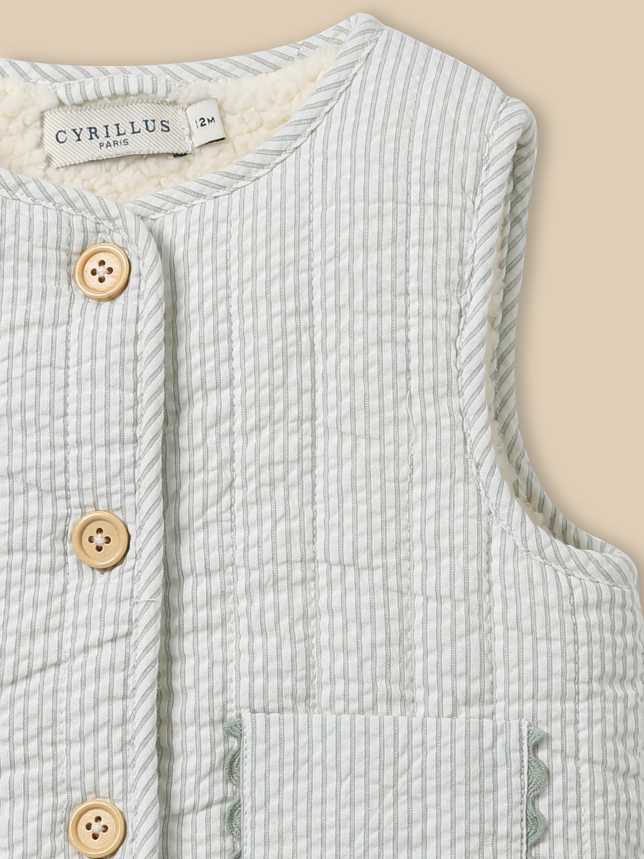 Wendbare Daunenjacke, Baby