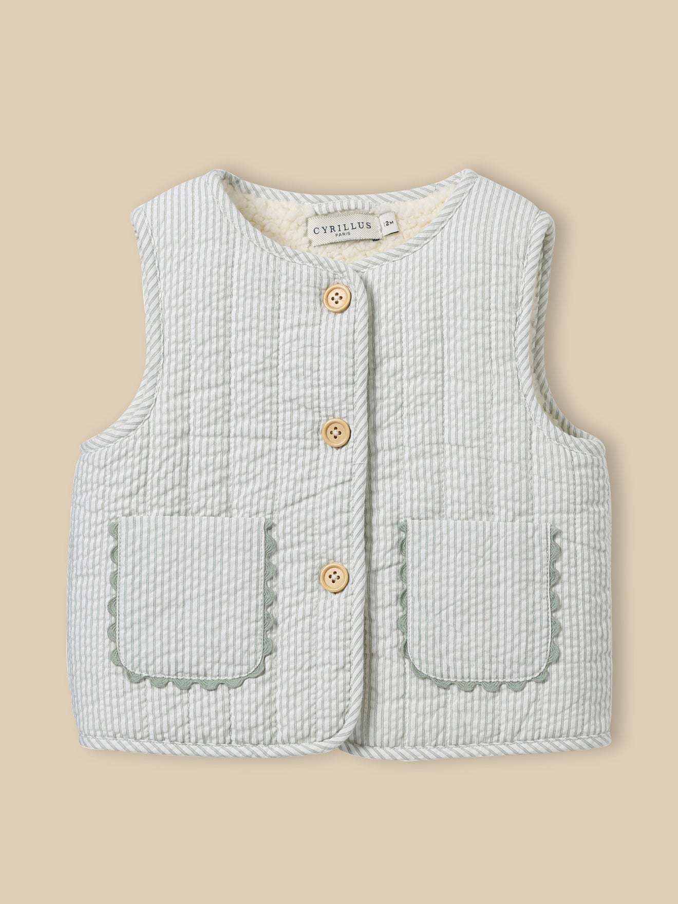 Wendbare Daunenjacke, Baby