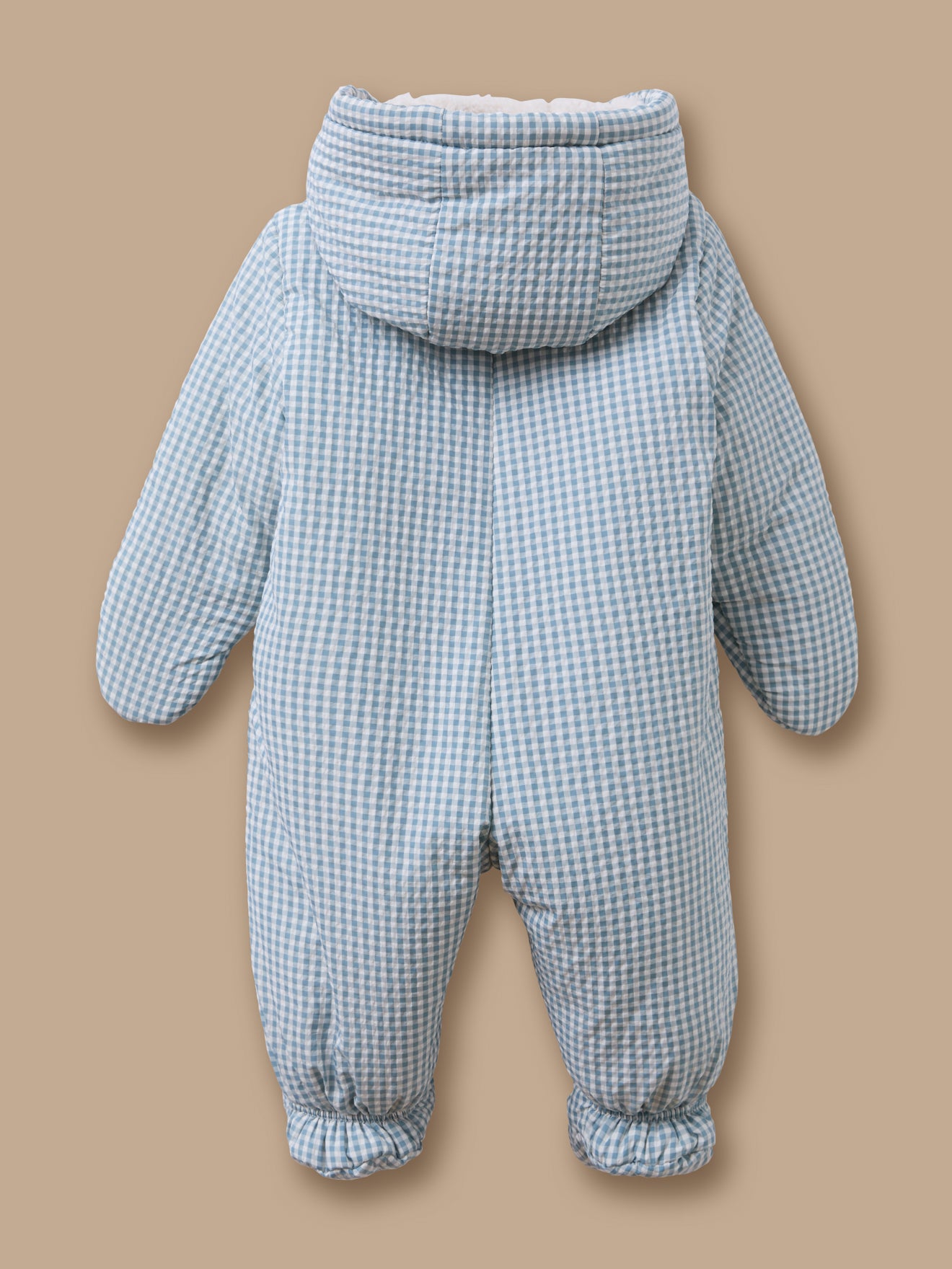 Baby-Fliegerkombi mit Vichy-Muster