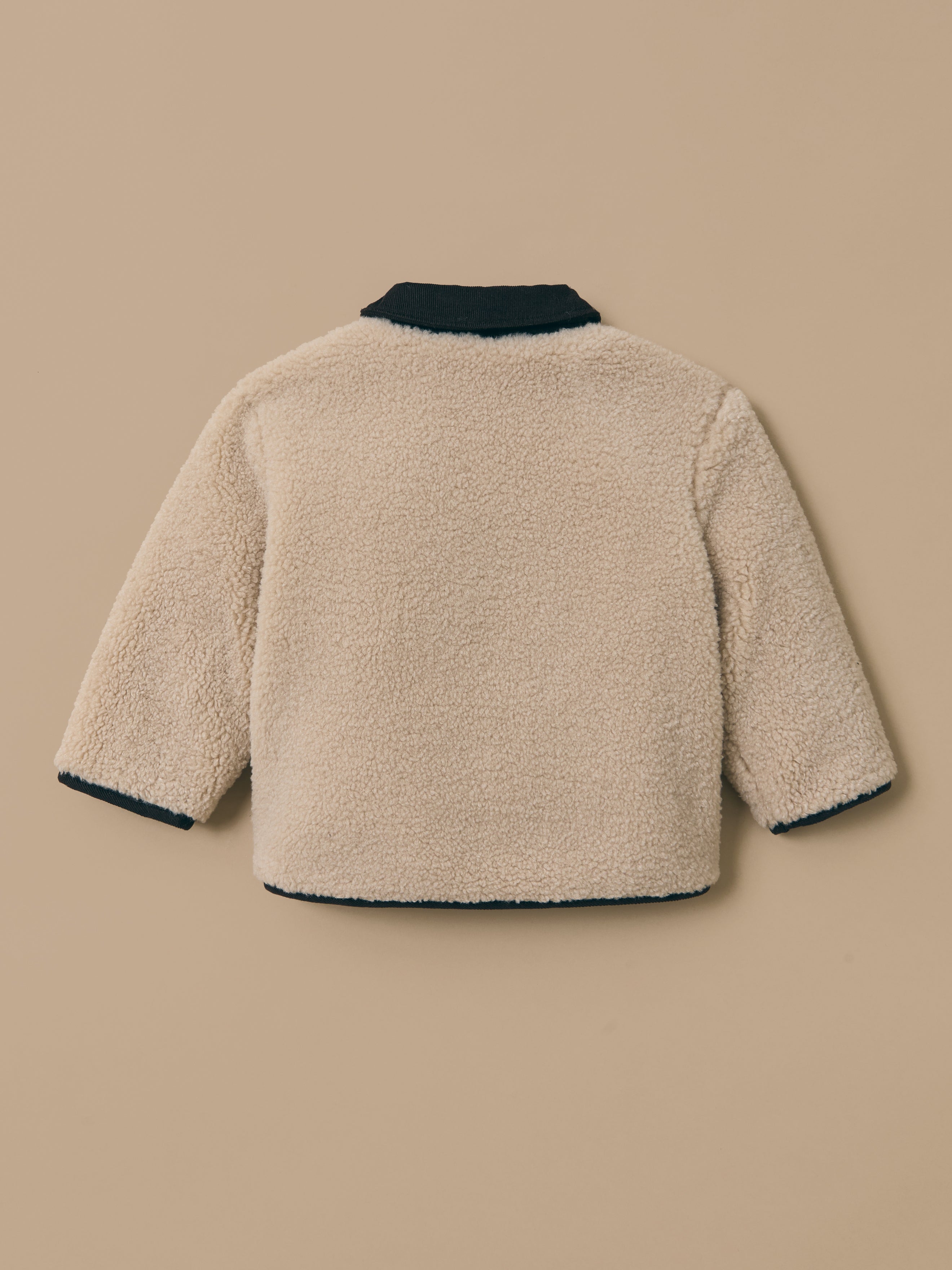 Wendejacke aus Sherpa für Babys