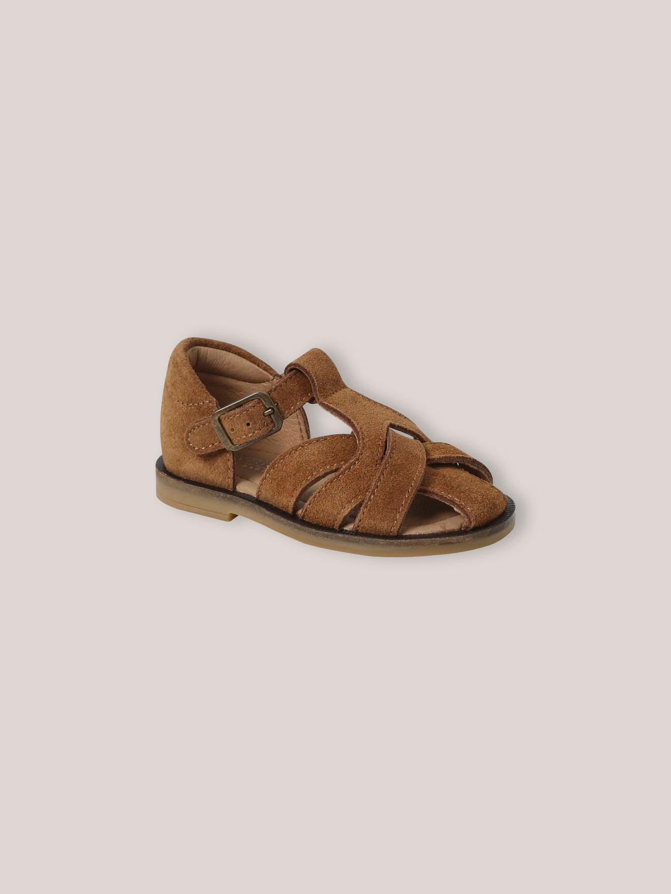 Baby-Sandalen aus Spaltleder