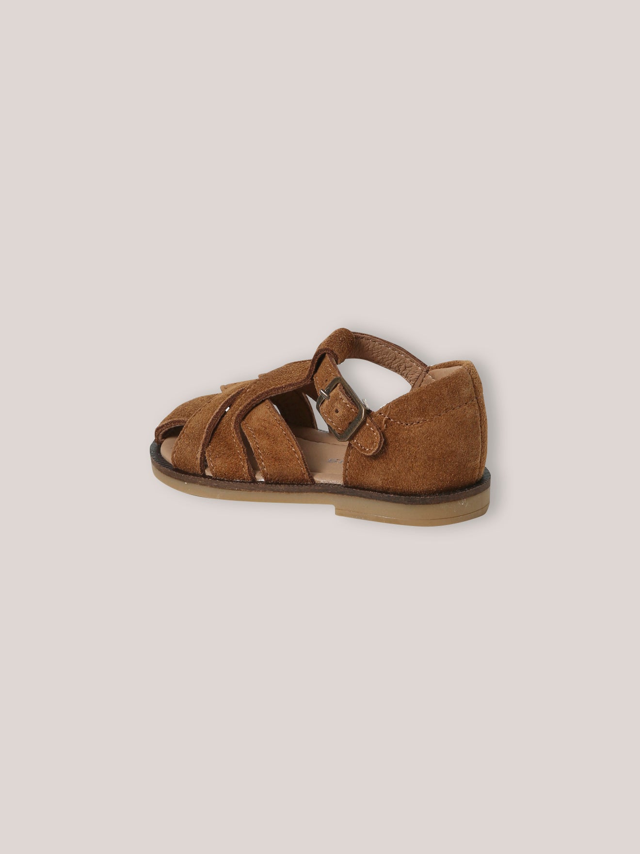 Baby-Sandalen aus Spaltleder