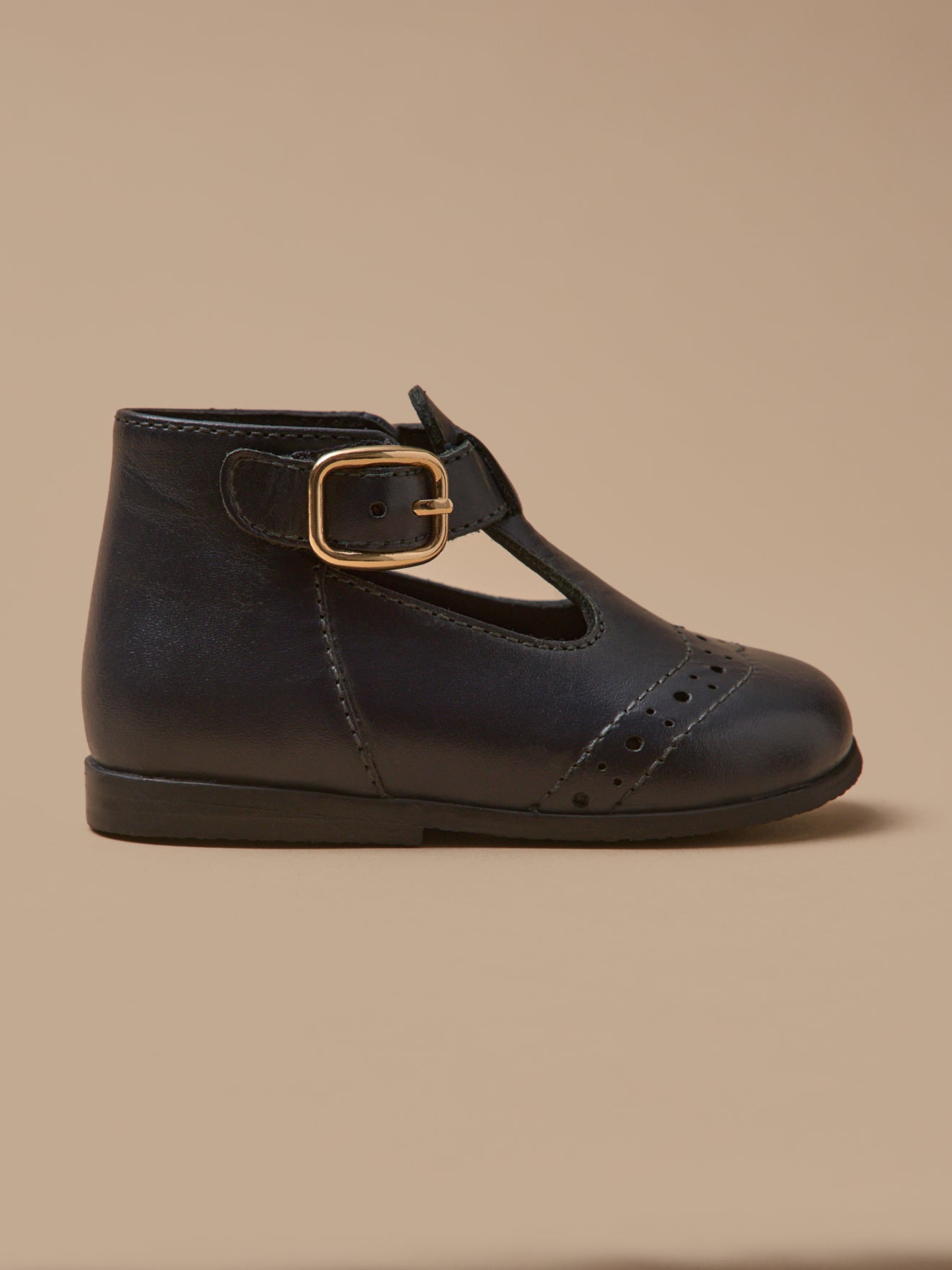 Babyschuhe, Mary Janes, Leder