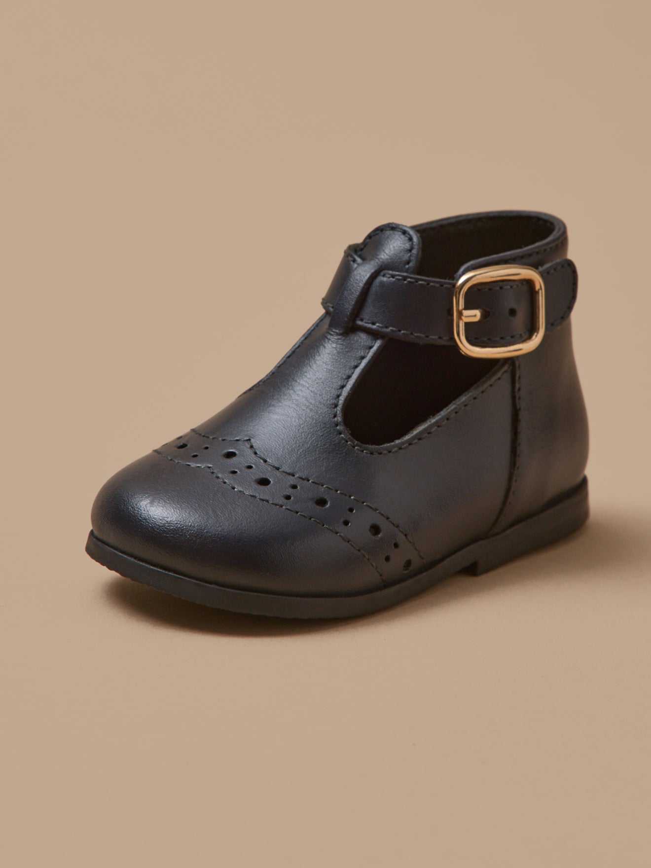 Babyschuhe, Mary Janes, Leder