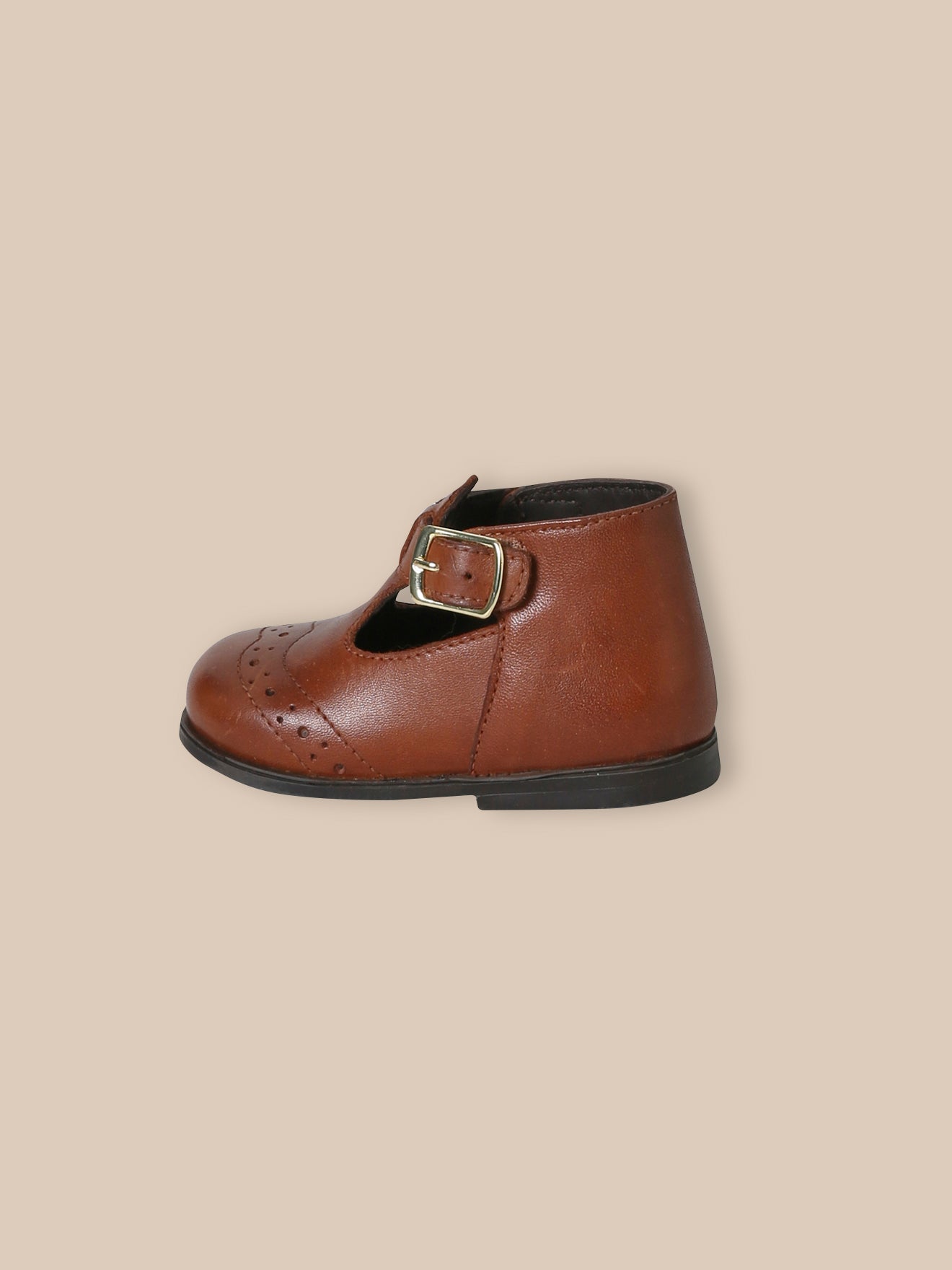 Babyschuhe, Mary Janes, Leder