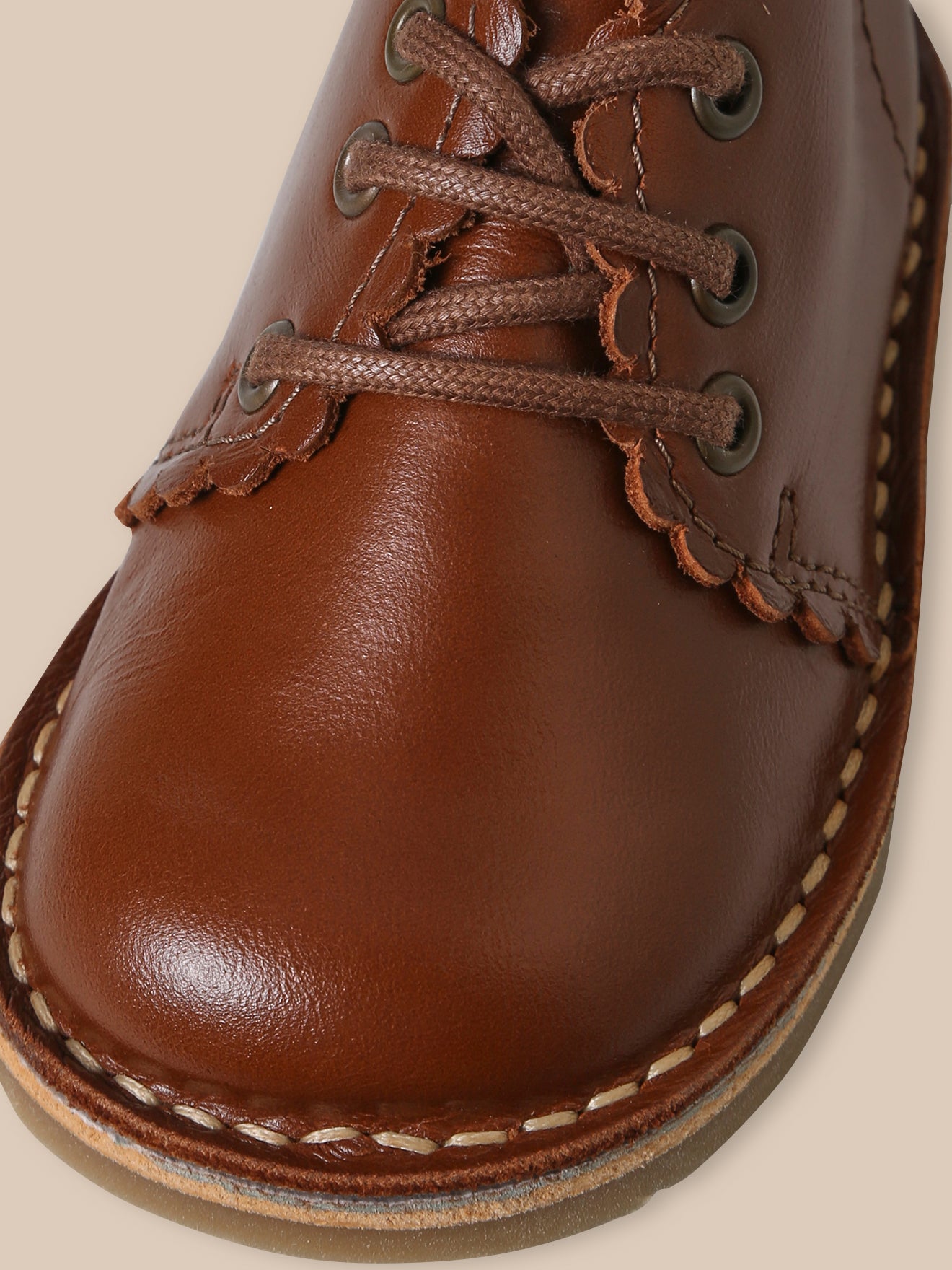 Babystiefelchen, Leder, verziert