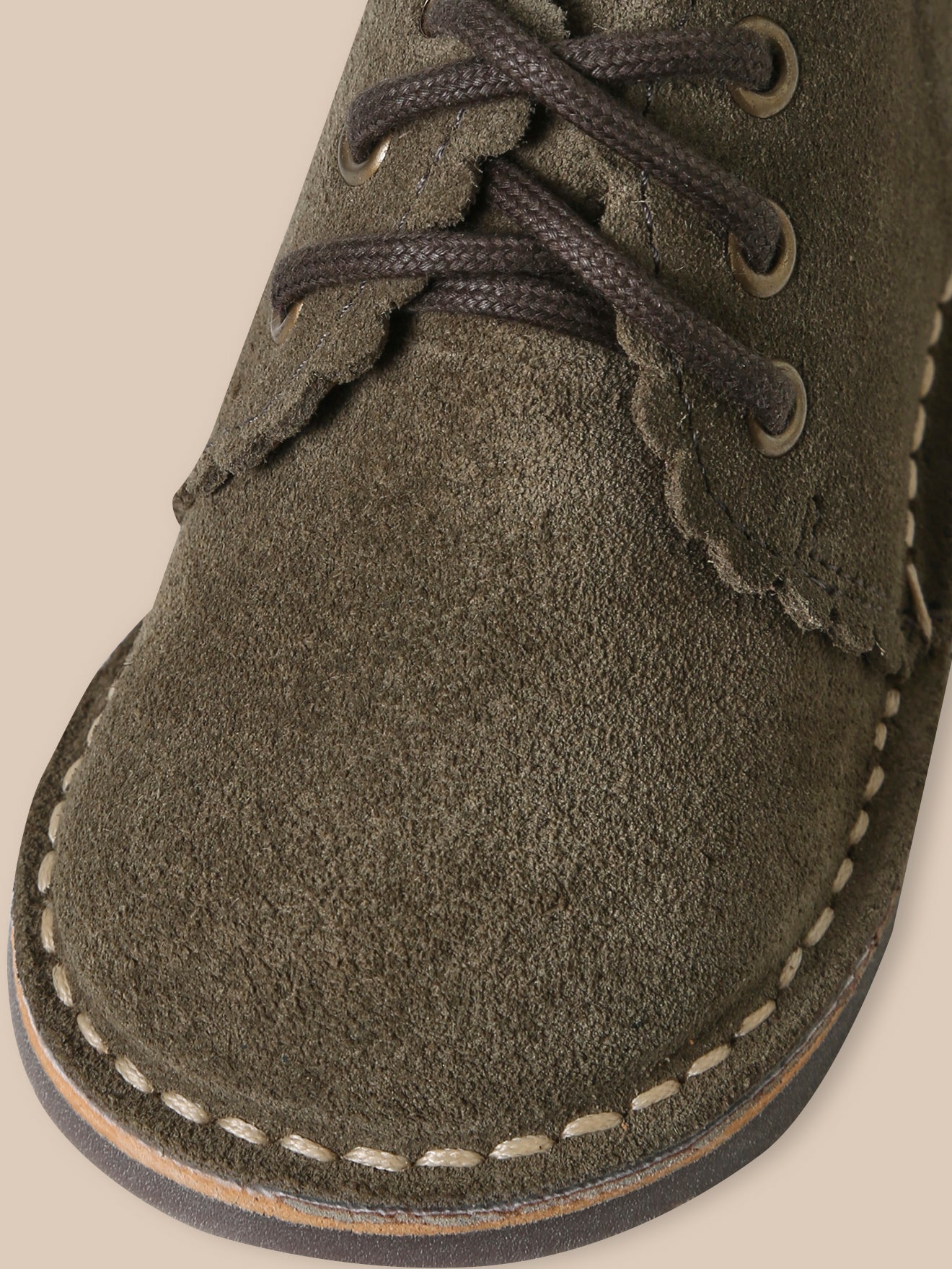 Babystiefelchen, Wildleder