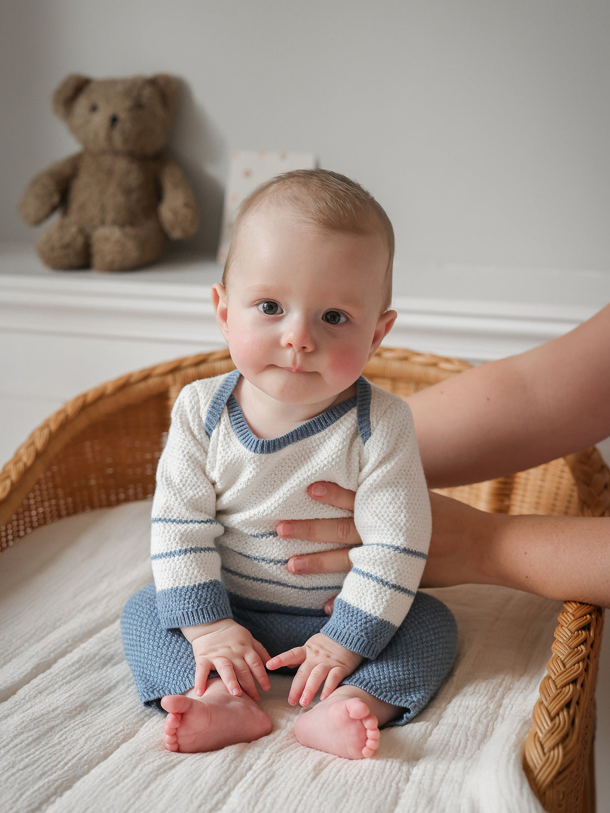 Babyset - Bio-Baumwolle und Wolle