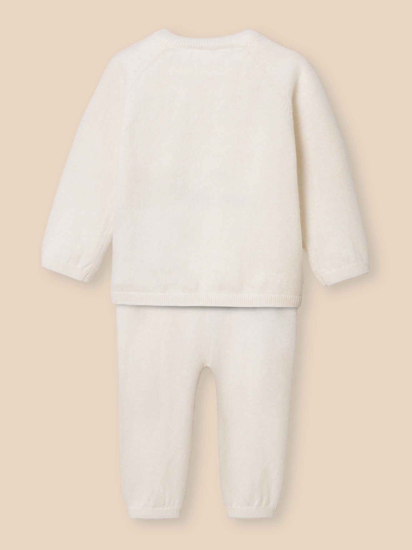 Set aus Bio-Baumwolle und Wolle, Baby