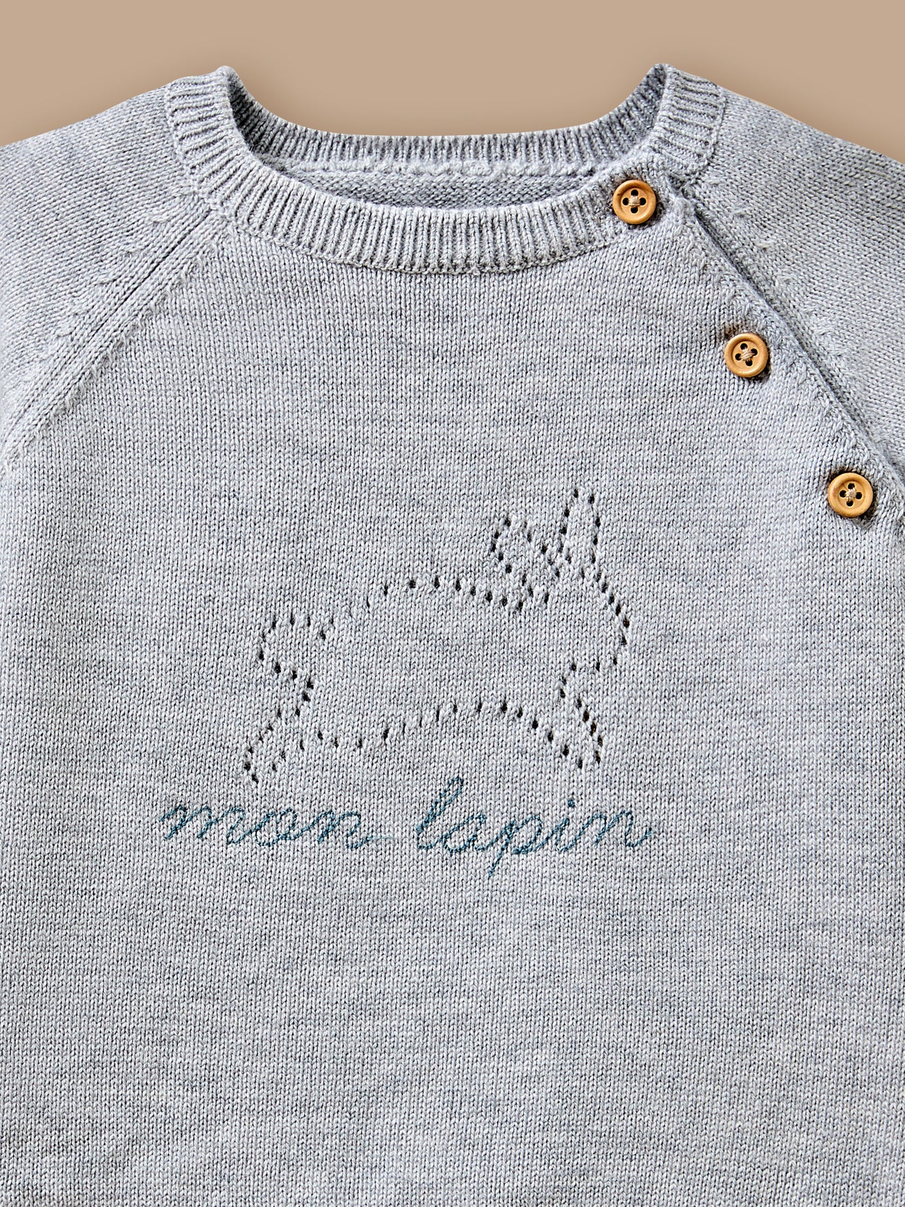 Woll- und Bio-Baumwoll-Set für Babys
