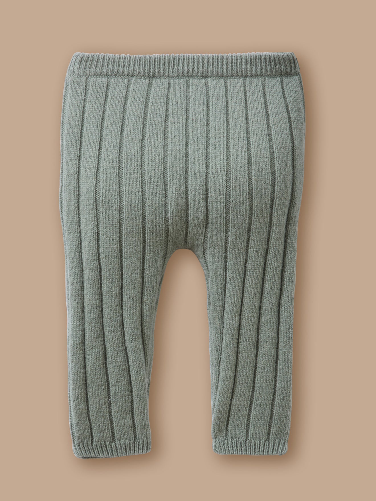 Baby-Set aus grobem Rippstrick